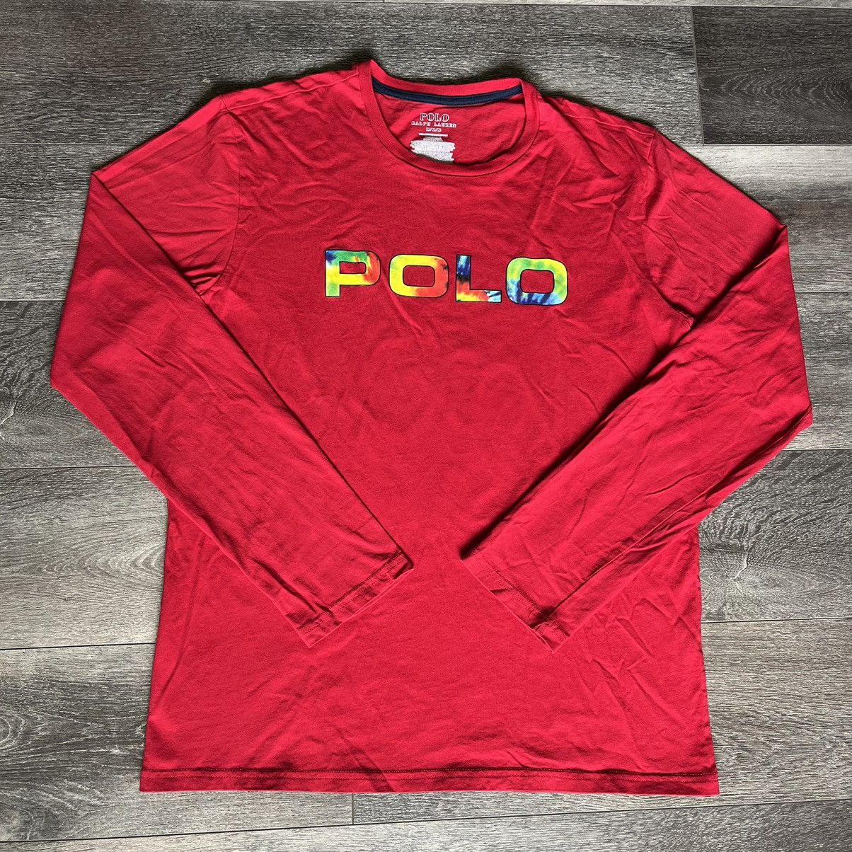 Polo Ralph Lauren × Vintage Vintage Polo Ralph Lauren Spell Out Logo Longsleeve T Shirt Size US M / EU 48-50 / 2 - 1 Thumbnail