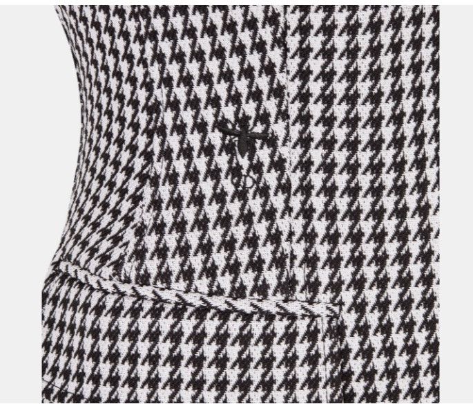 Dior o1w1db11124 2-in-1 Puff Sleeves Jacket in Black & White Size S / US 4 / IT 40 - 3 Thumbnail