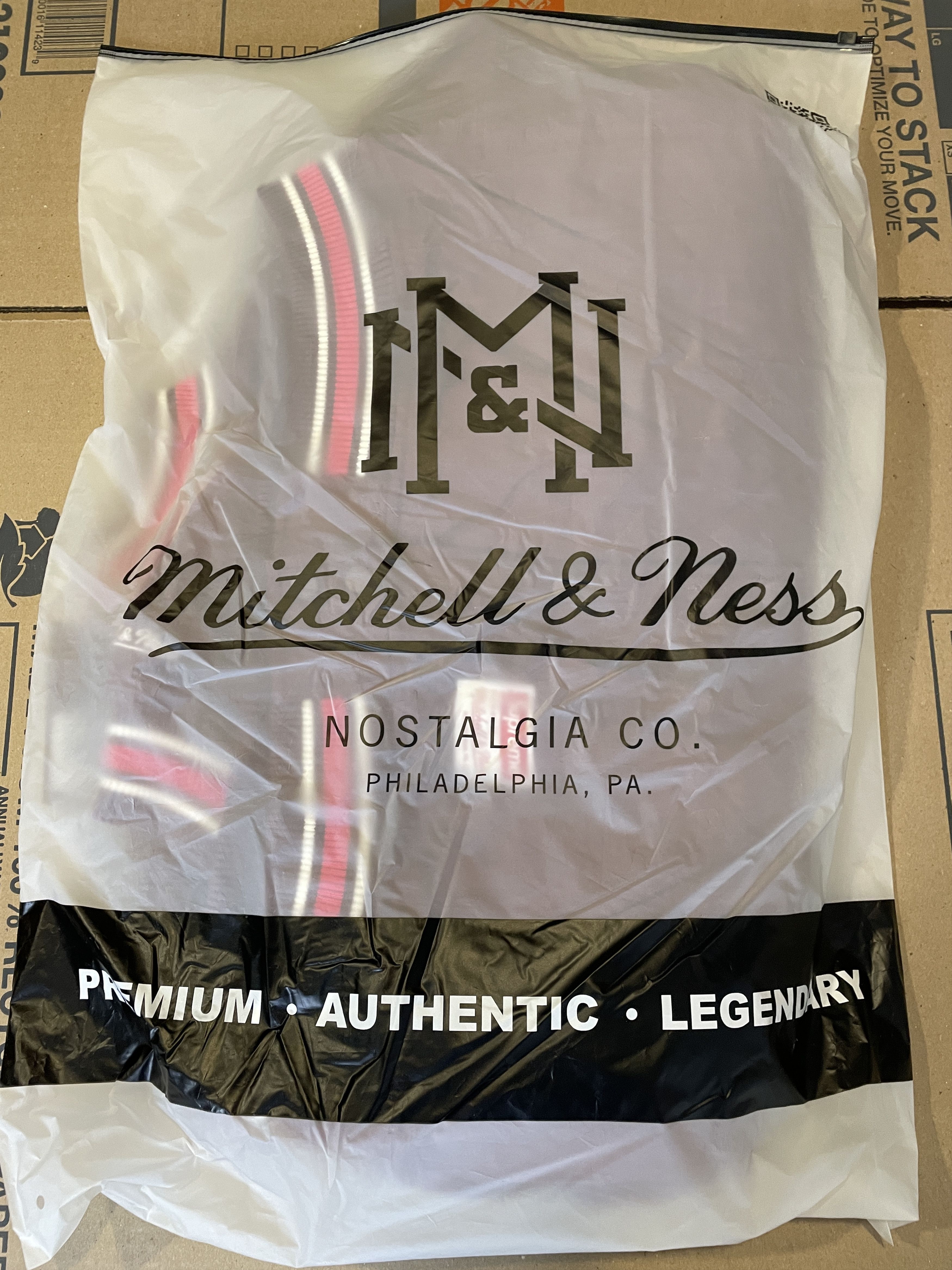 Mitchell & Ness × Supreme CAMO LOGO VARSITY JACKET Size US M / EU 48-50 / 2 - 17 Thumbnail