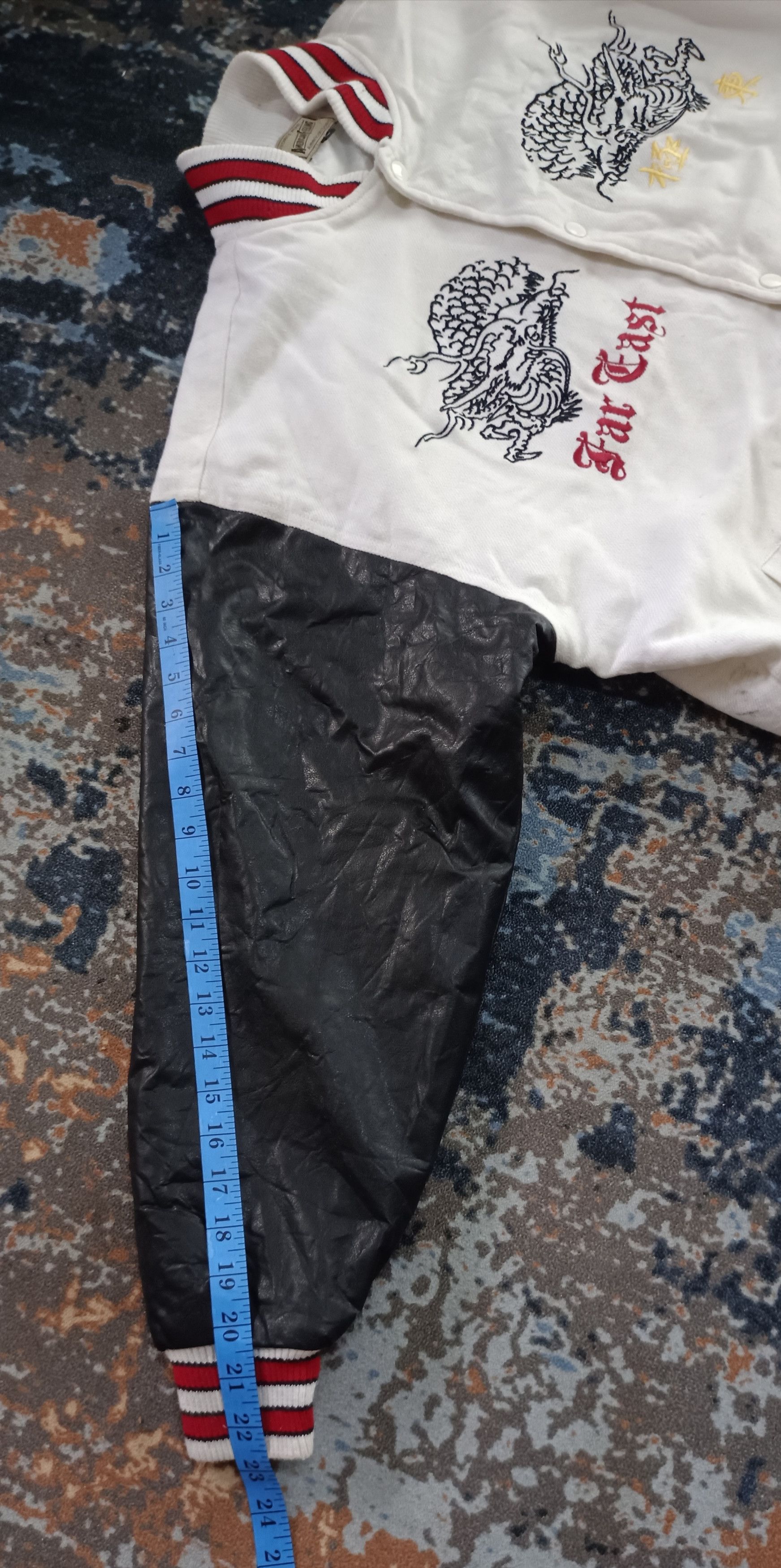 Japanese Brand 🔥Far East Sukajan Embroidered Logo Jacket Size US XL / EU 56 / 4 - 13 Thumbnail