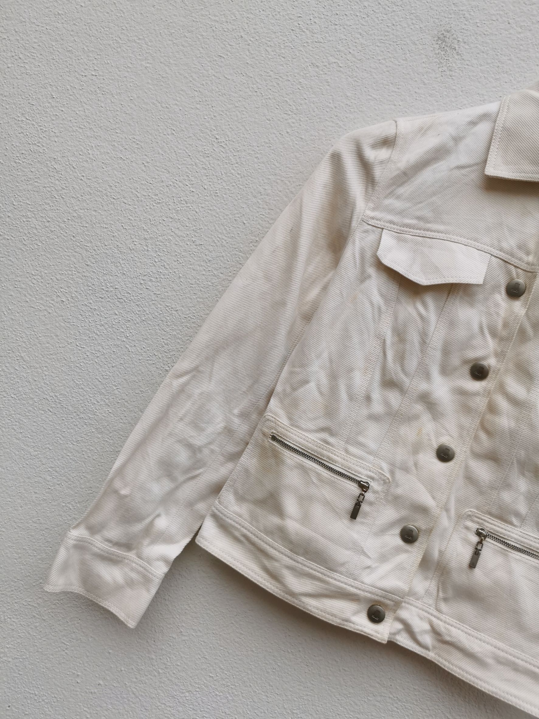 Lanvin 🔴Lanvin white denim jacket🔴 Size XS / US 0-2 / IT 36-38 - 5 Thumbnail