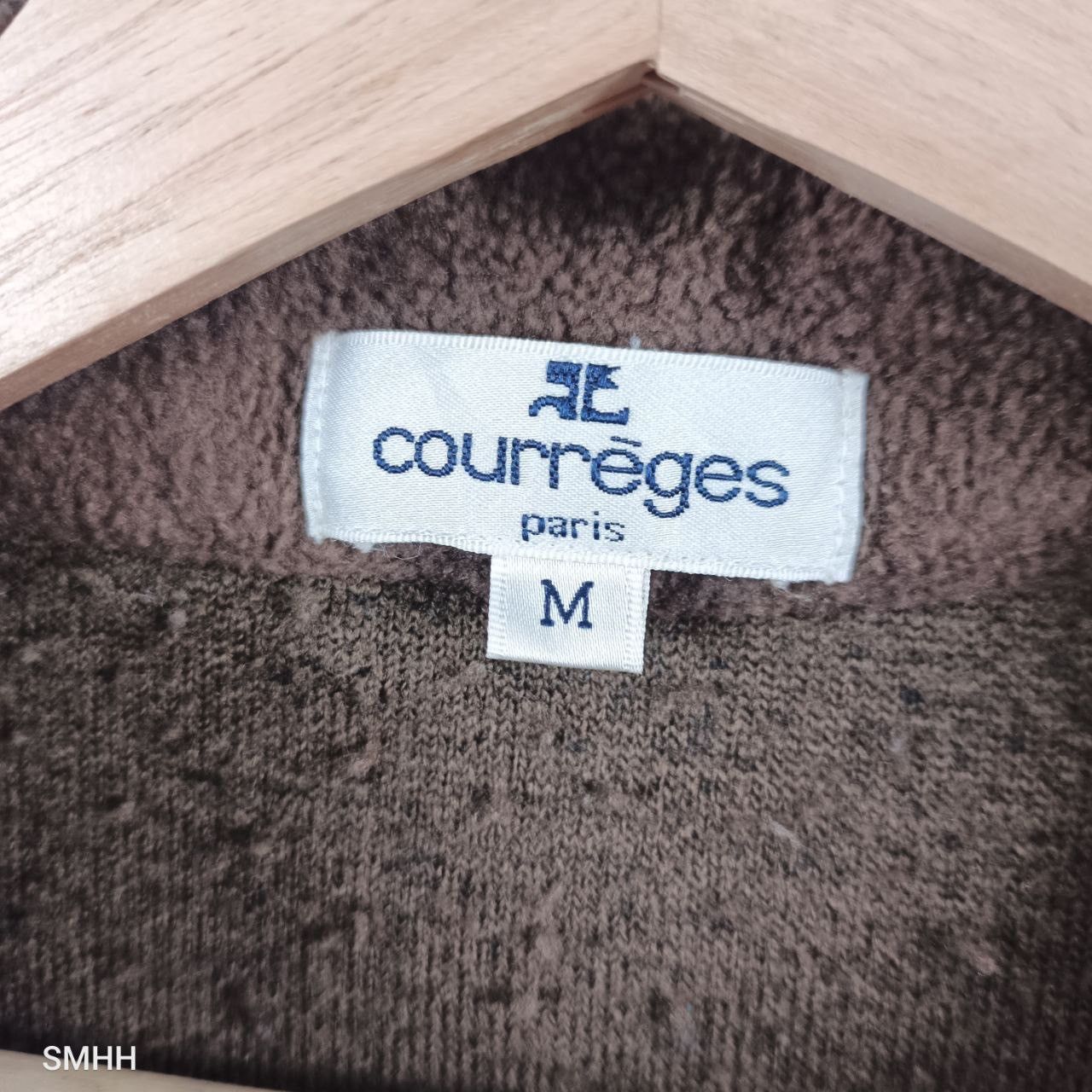 Courreges 🔥Rare Courrèges Sherpa Fleece - Embroidered Back Logo ( M ) Size US M / EU 48-50 / 2 - 9 Thumbnail