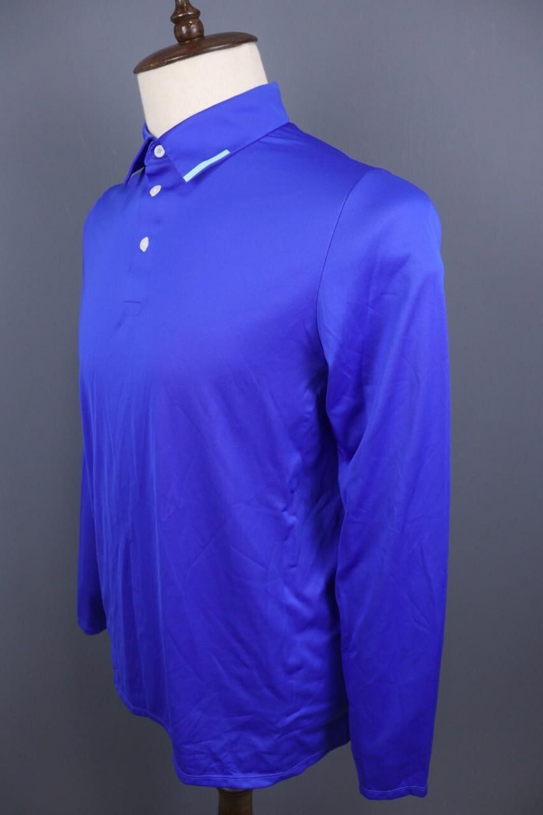 KJUS Kjus Shelter Polo Blue Long Sleeve Polo Shirt Size L Size US L / EU 52-54 / 3 - 6 Thumbnail