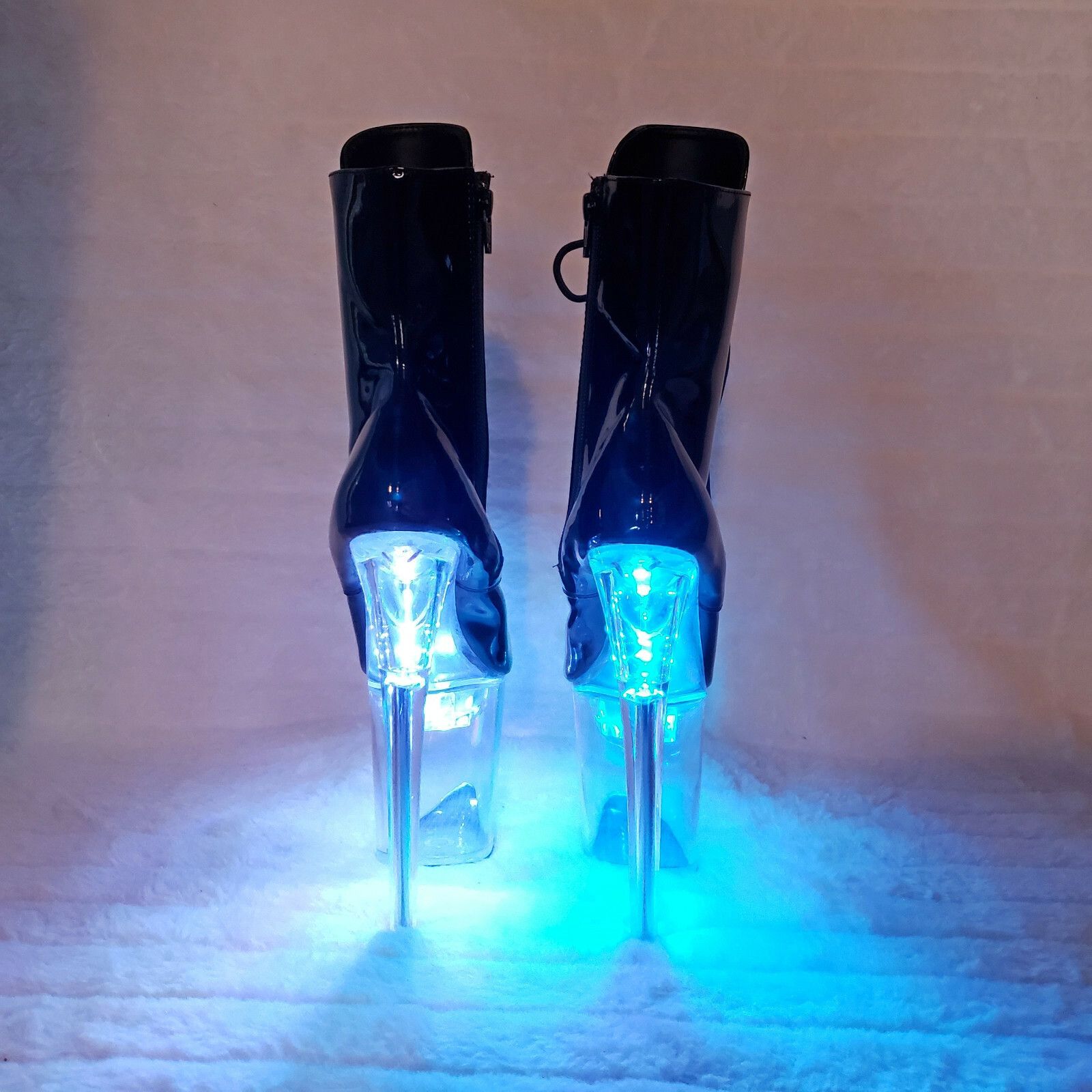Other Flashdance 1020 Multi LColor Platform Ankle Boots 8" High H Size US 10 / IT 40 - 6 Thumbnail