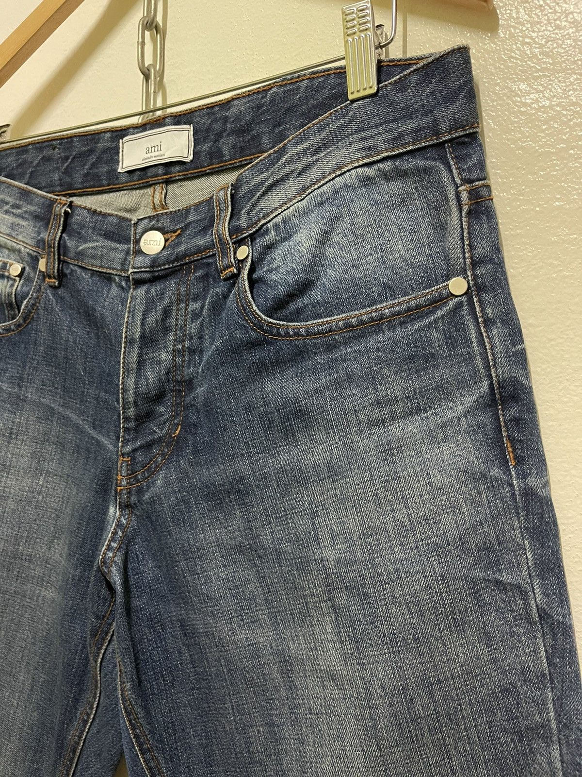 AMI AMI Alexandre Mattiussi Carrot Fit Jeans Size US 33 - 6 Thumbnail