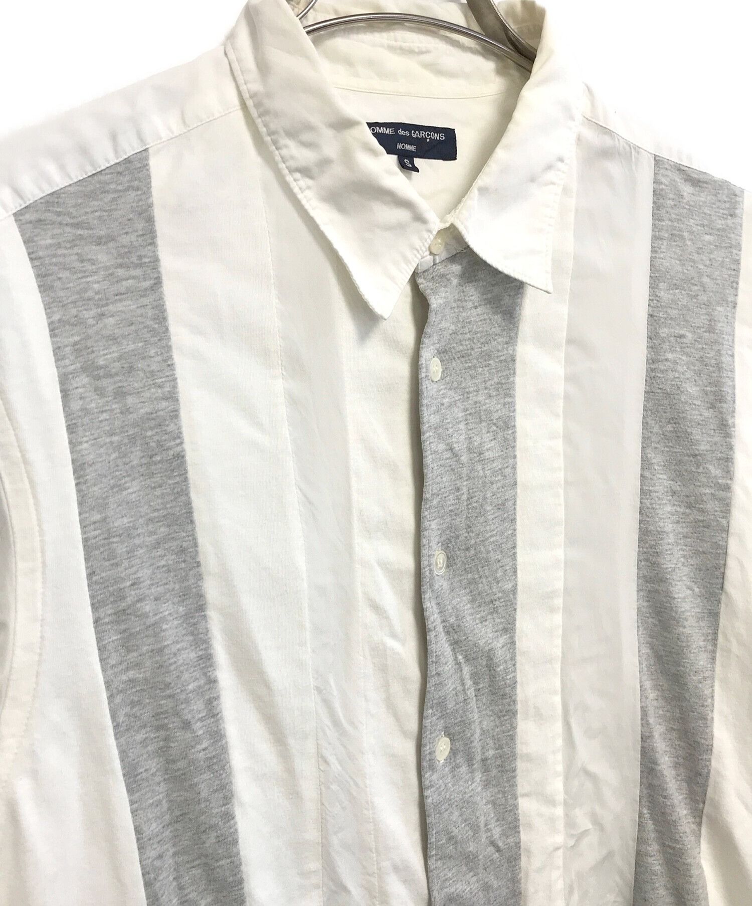 Comme des Garcons Homme Striped Shirt Size US S / EU 44-46 / 1 - 4 Thumbnail