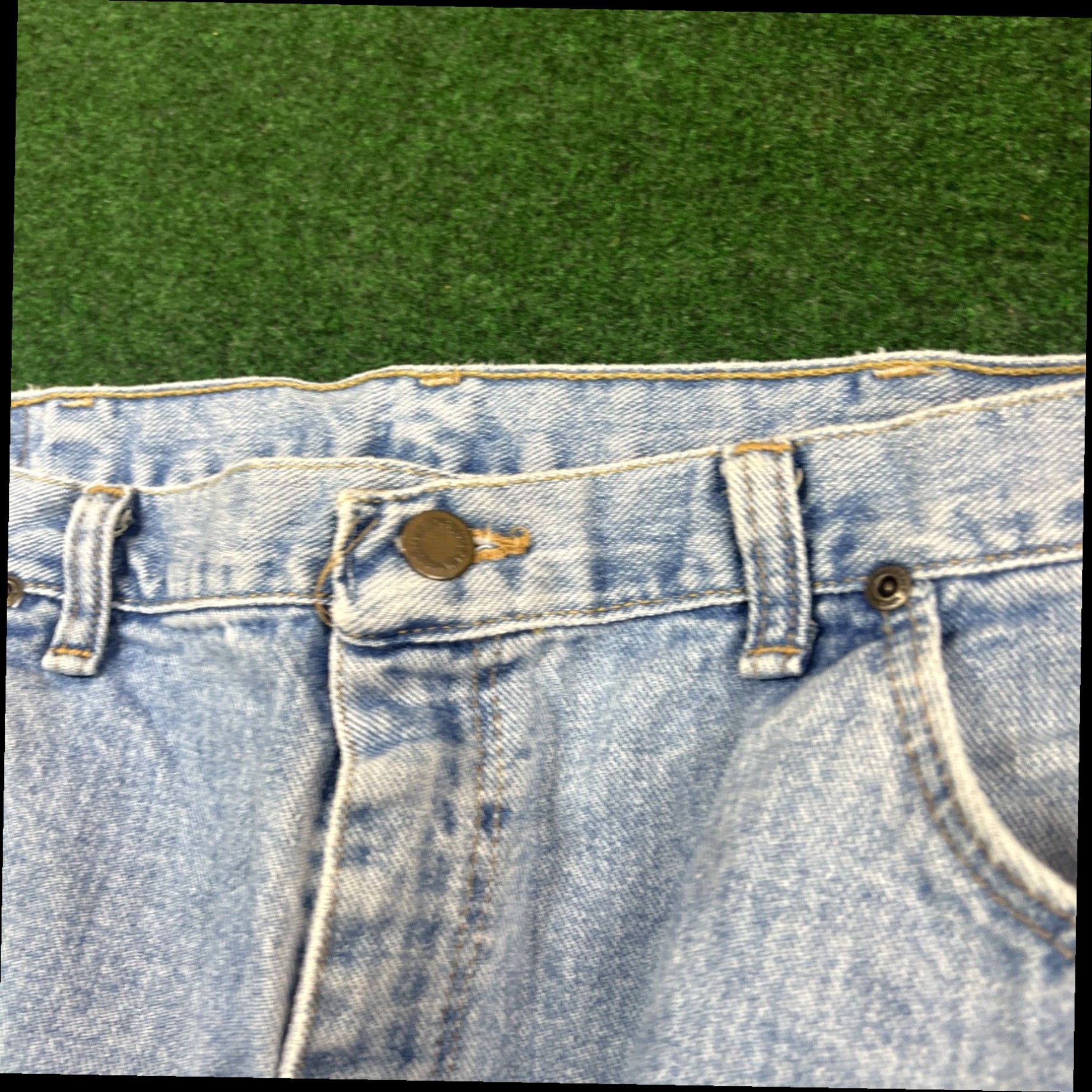 Wrangler Wrangler Mens Jeans 40X32 Blue Premium Quality Straight Relaxed Fit Size US 40 / EU 56 - 5 Thumbnail