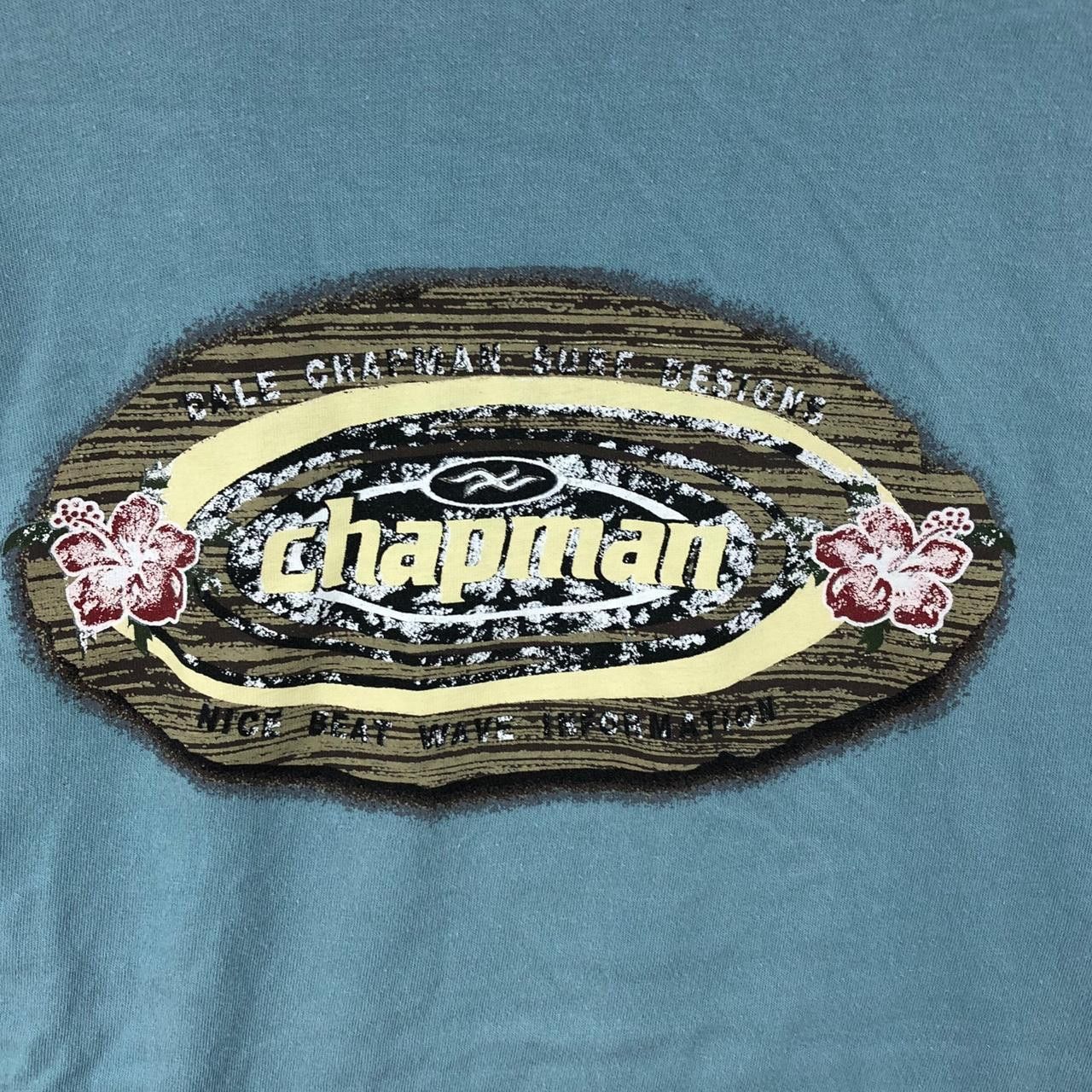 Other Vintage CHAPMAN SURF FLORAL Hibiscus Tee Shirt Top Summer Size US XXL / EU 58 / 5 - 7 Thumbnail