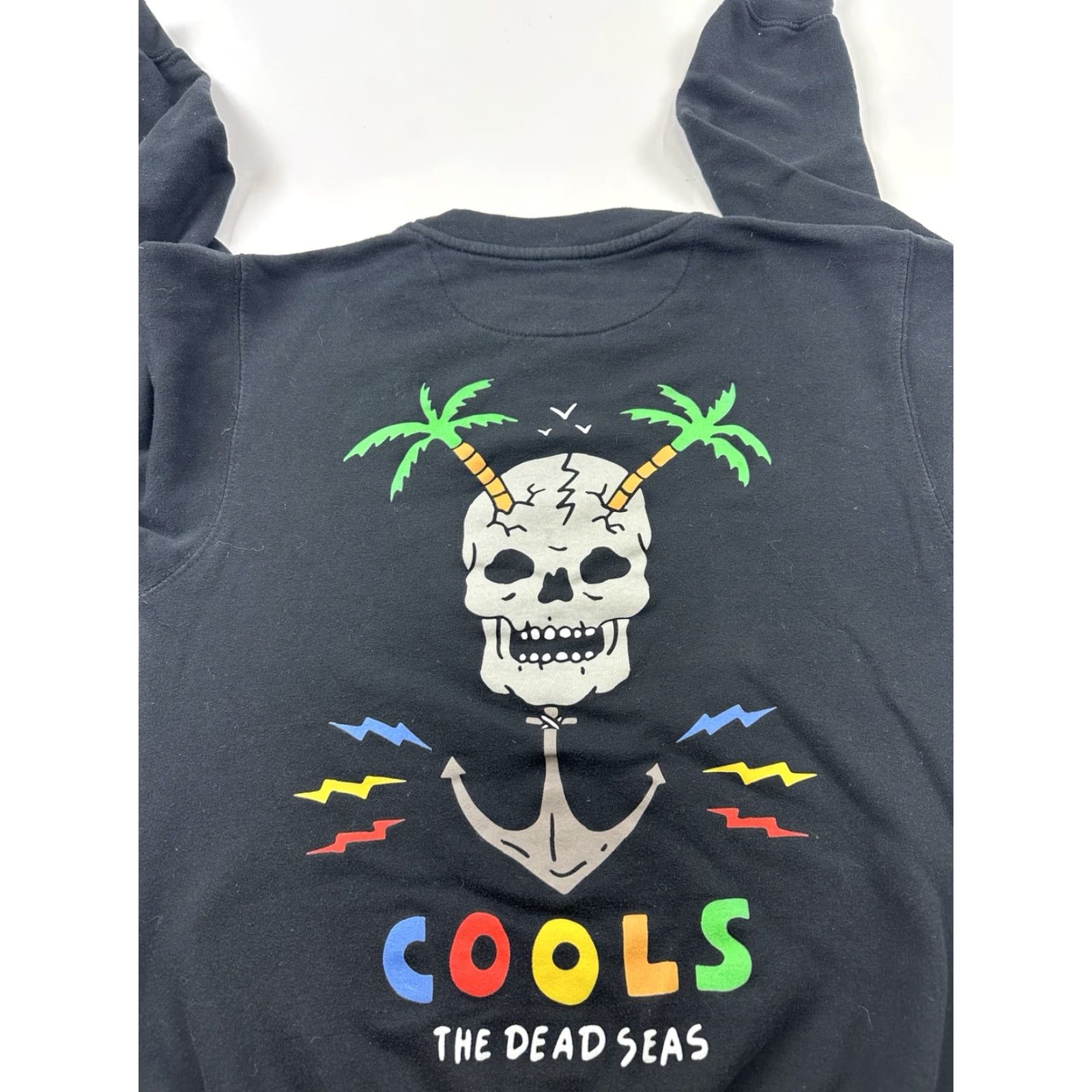 Barney Cools Barney Cools Sweatshirt Mens Small Black Crew Neck Pullover Dead Seas B. Cools Size US S / EU 44-46 / 1 - 5 Thumbnail