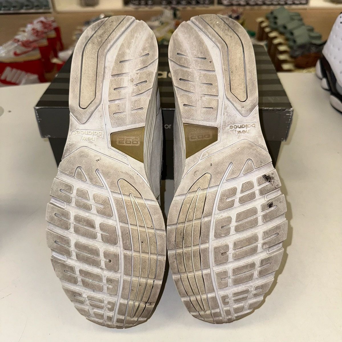 New Balance Size 11 - New Balance 992 Made in USA Nimbus Cloud White Size US 11 / EU 44 - 5 Thumbnail