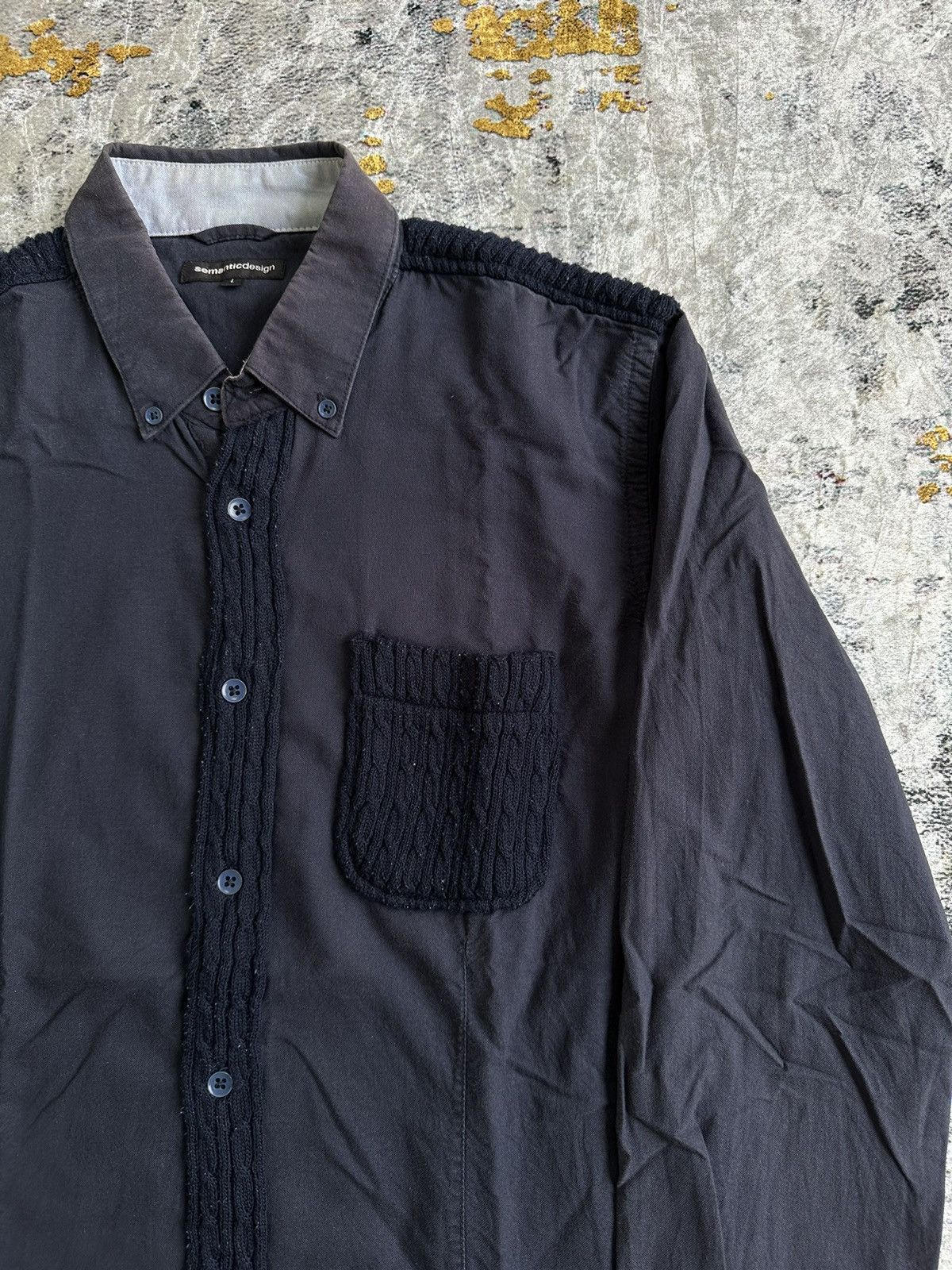 semanticdesign CRAZY FADED SEMANTIC DESIGN SHIRT Size US L / EU 52-54 / 3 - 2 Thumbnail