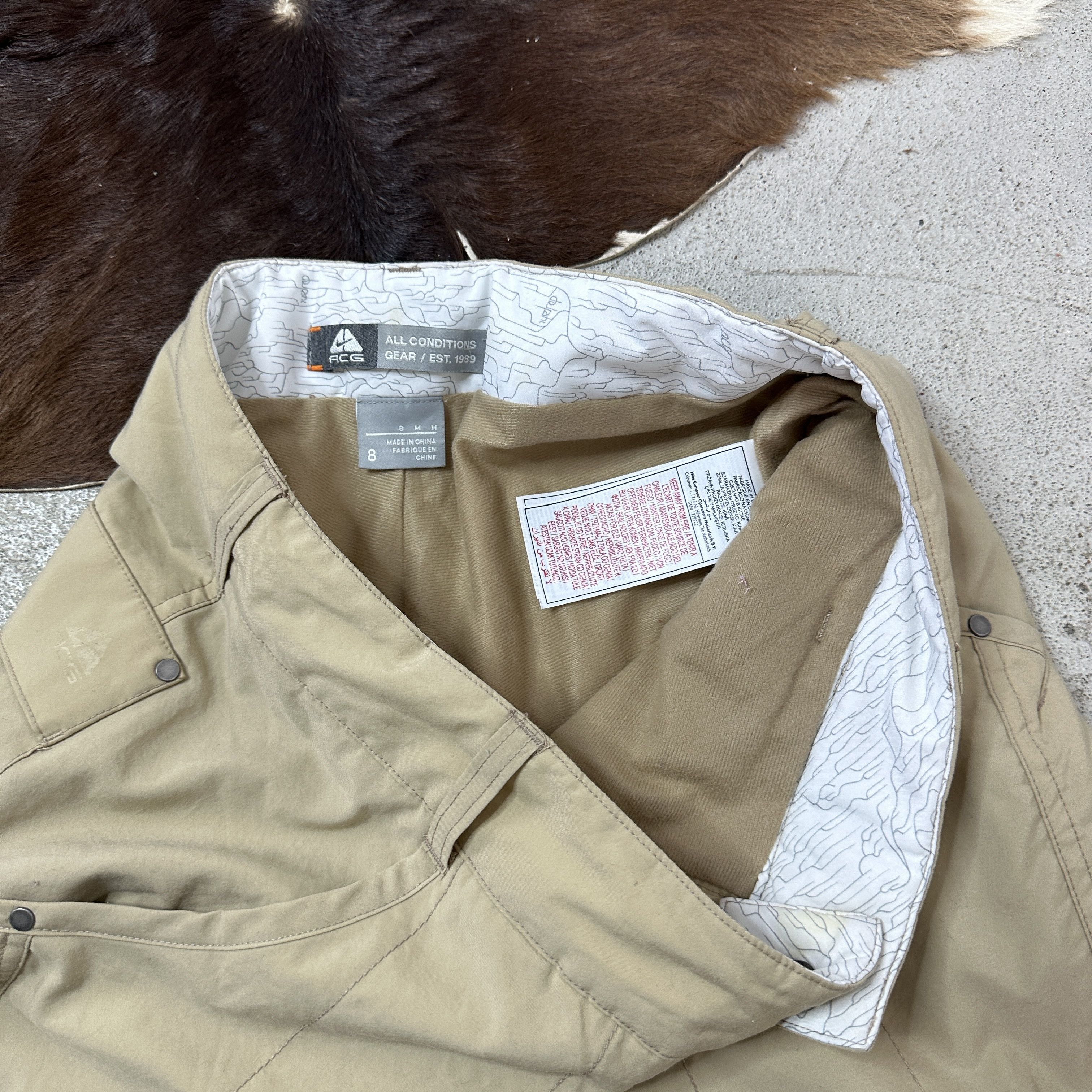 Nike ACG × Vintage Nike ACG Vintage Pants Size 41" - 6 Thumbnail