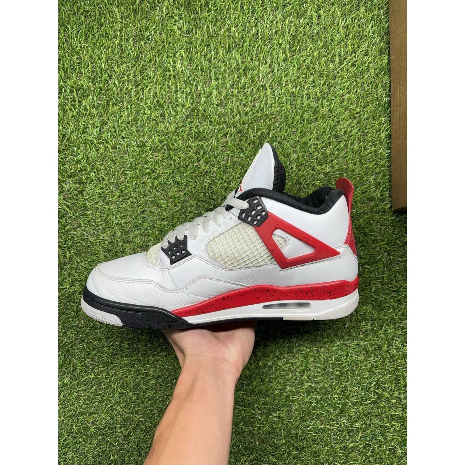 Jordan Brand Size 10 - Jordan 4 Retro Mid Red Cement | GOOD CONDITION! Size US 10 / EU 43 - 4 Thumbnail