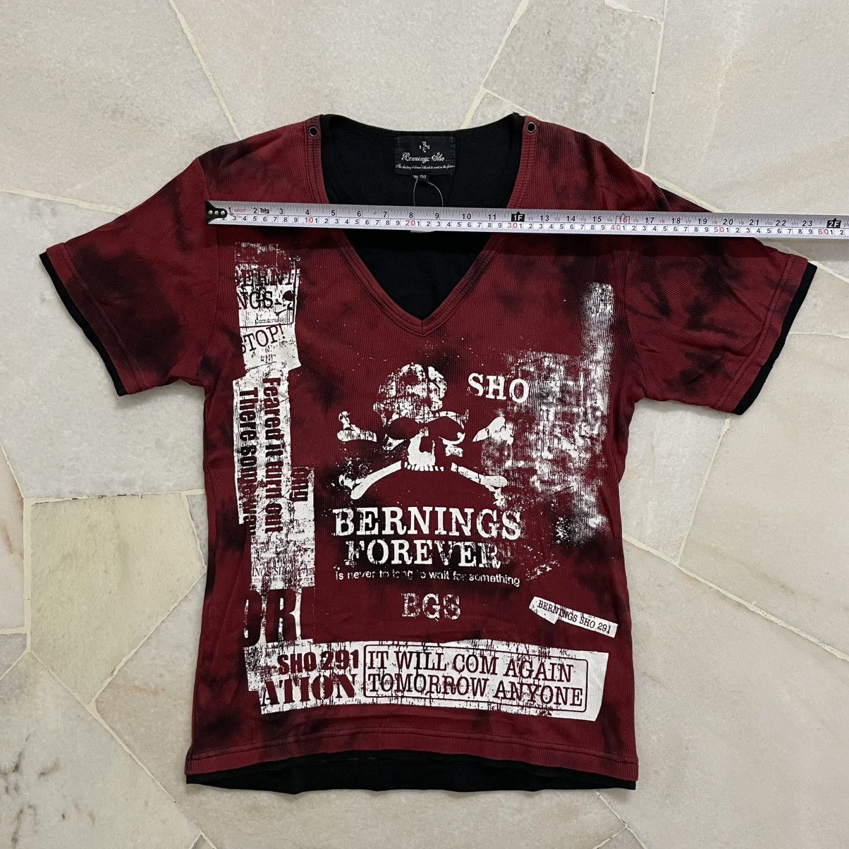 If Six Was Nine Japanese brand Bernings short-sleeve t-shirt Size US S / EU 44-46 / 1 - 11 Thumbnail
