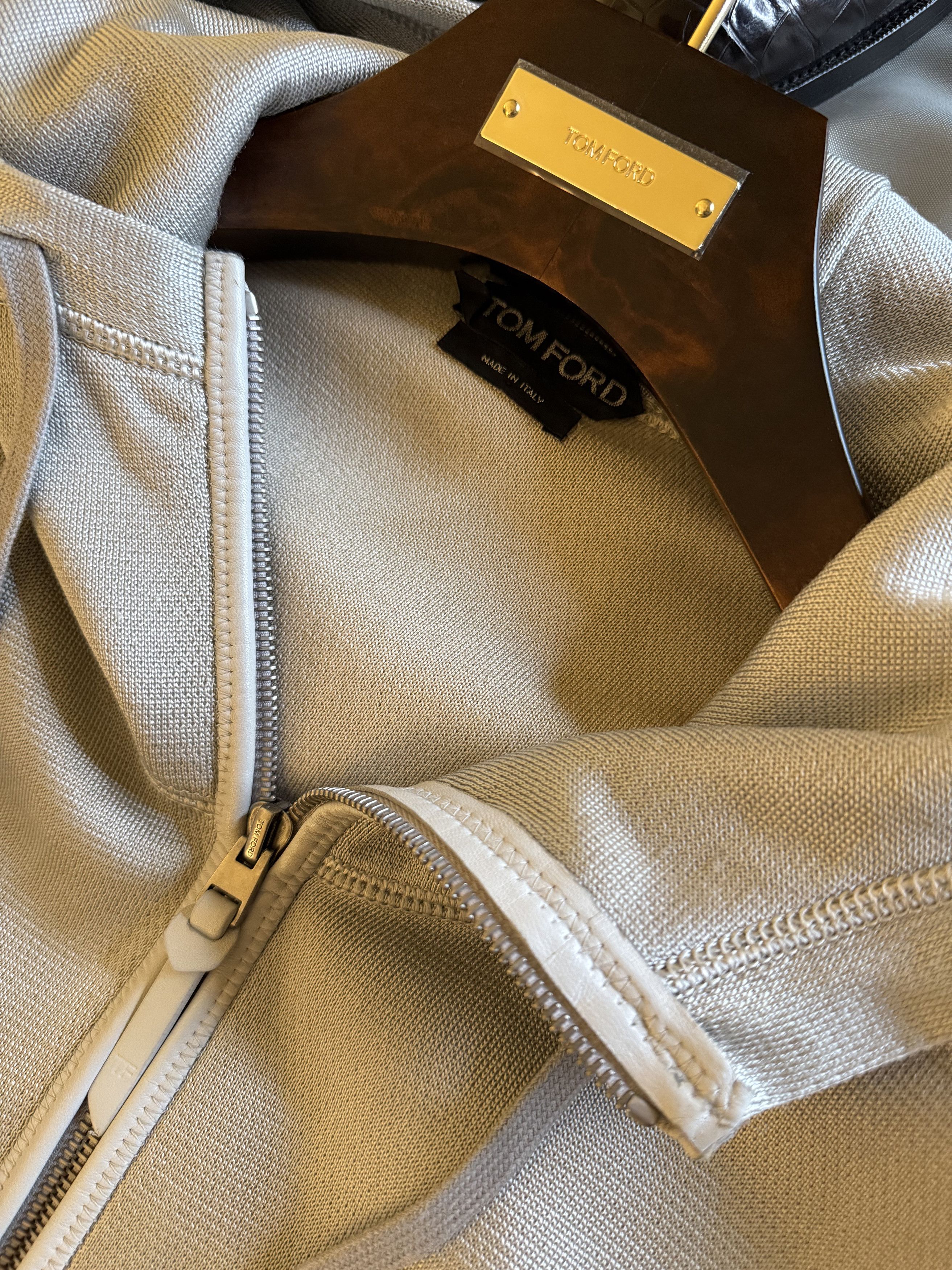 Tom Ford Best Dressed $3K w/Tax TOM FORD Silk Effect Leather Accents Size US XL / EU 56 / 4 - 23 Thumbnail