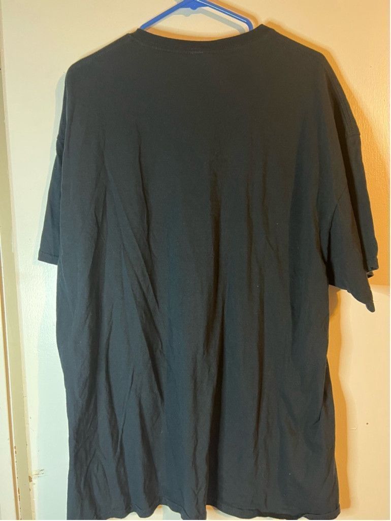 Fruit Of The Loom Vintage Men's Fruit of the Loom T-shirt 2XL Black Wolf Size US XXL / EU 58 / 5 - 2 Thumbnail