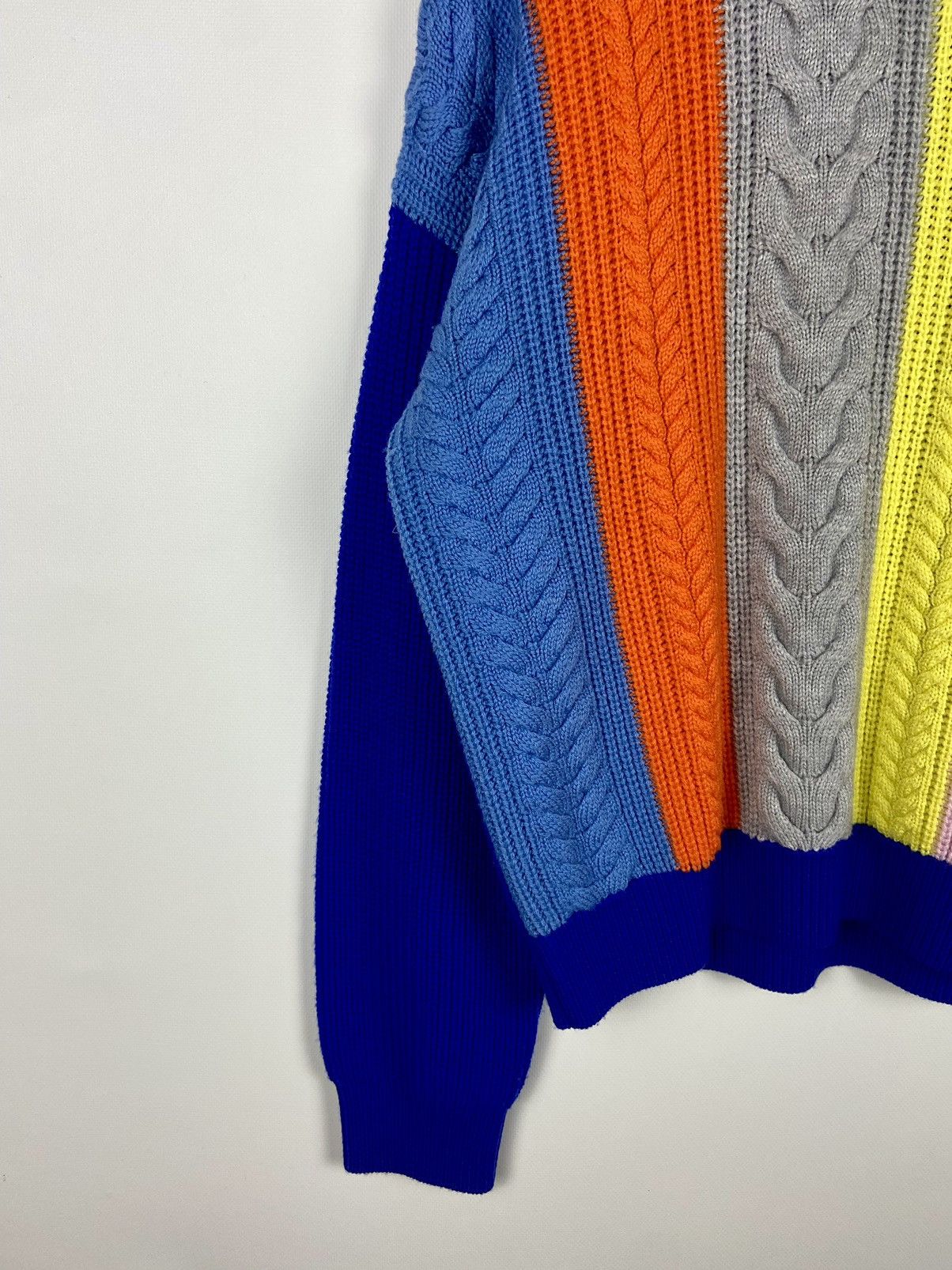 Designer × Versace Versace Multicolor Wool Knitted Sweater Womens Luxury Sz 38 Size XS / US 0-2 / IT 36-38 - 6 Thumbnail