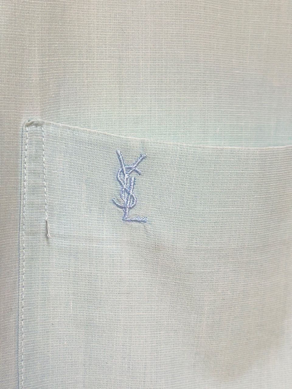Yves Saint Laurent 🔥 casual YSL Yves Saint Laurent shirt size L turqoise Size US L / EU 52-54 / 3 - 7 Thumbnail