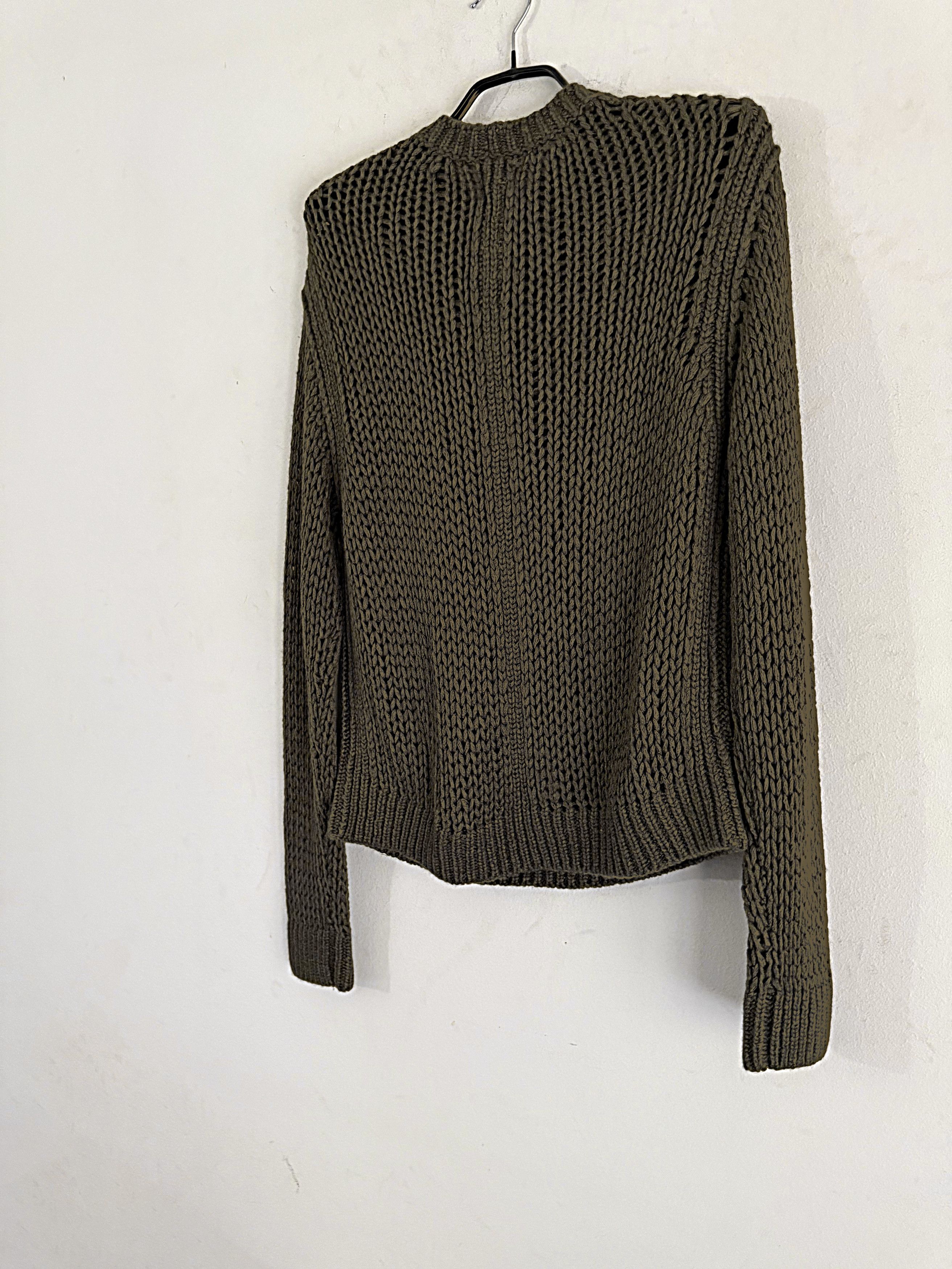 Rick Owens Cashmere&Silk Las Palmas Open-Knit Sweater Size US M / EU 48-50 / 2 - 5 Thumbnail