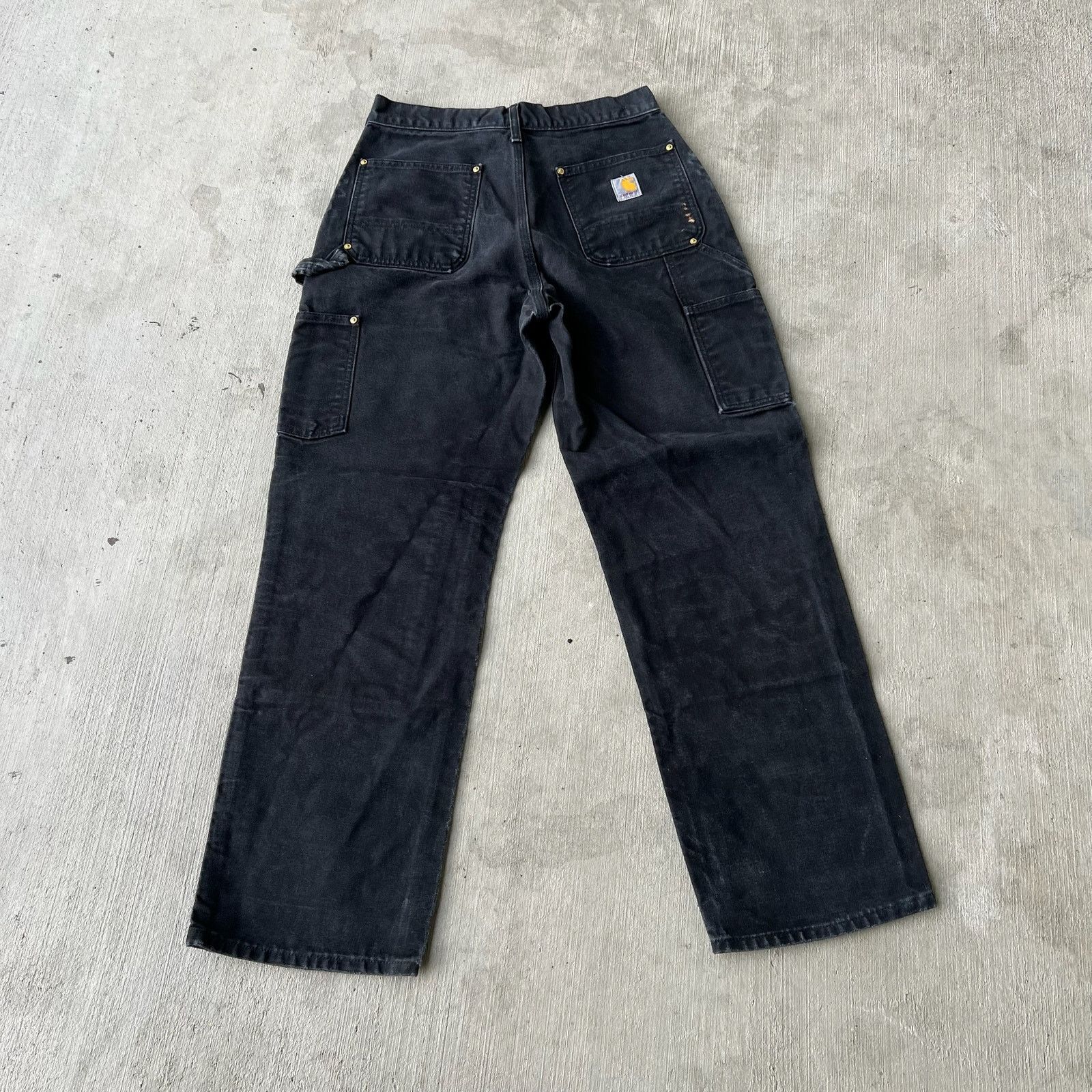 Carhartt × Vintage Carhartt black double knee work wear carpenter pants Size US 28 / EU 44 - 5 Thumbnail
