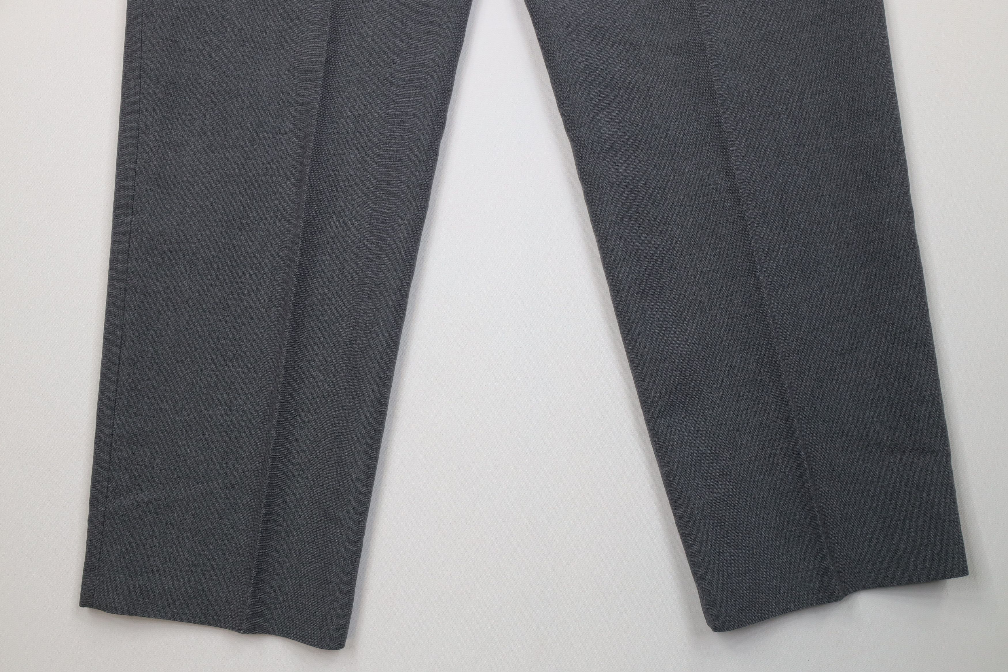 Levi's Vintage 80s 90s Levis Knit Straight Leg Chino Pants Gray USA Size US 30 / EU 46 - 10 Thumbnail