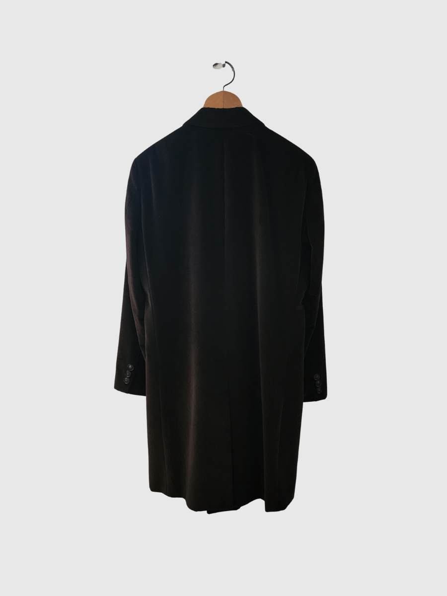 Hugo Boss Vintage x 90s Hugo Boss Stratus Men’s Brown Long Coat Size US M / EU 48-50 / 2 - 15 Thumbnail