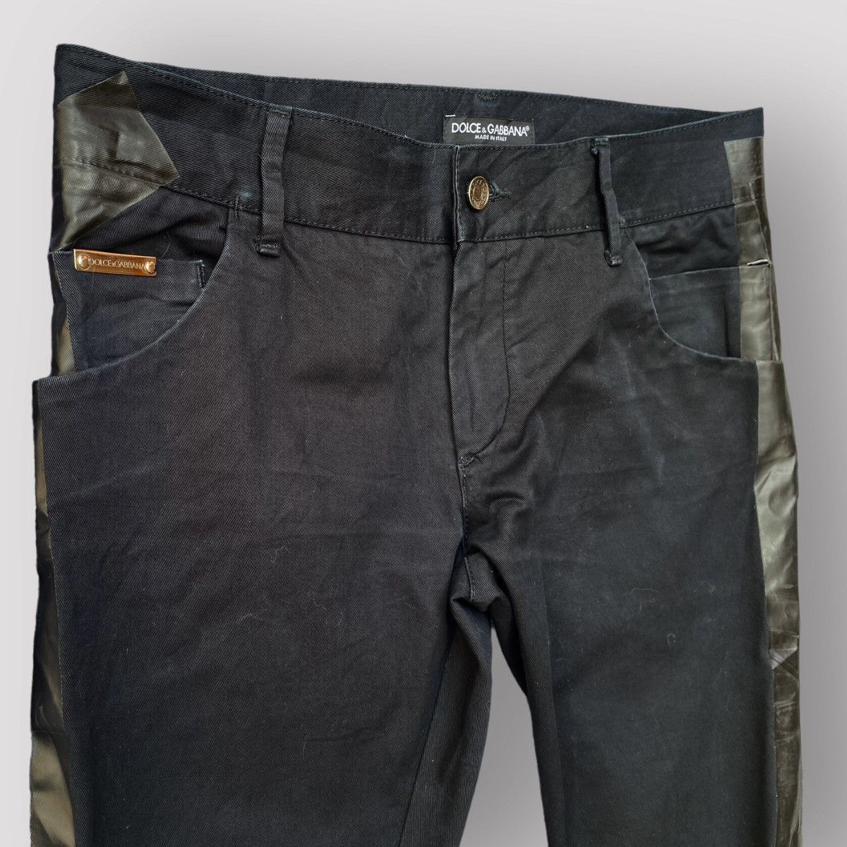 Dolce & Gabbana Archive SS08 Duck Tape Jeans Size US 32 / EU 48 - 6 Thumbnail