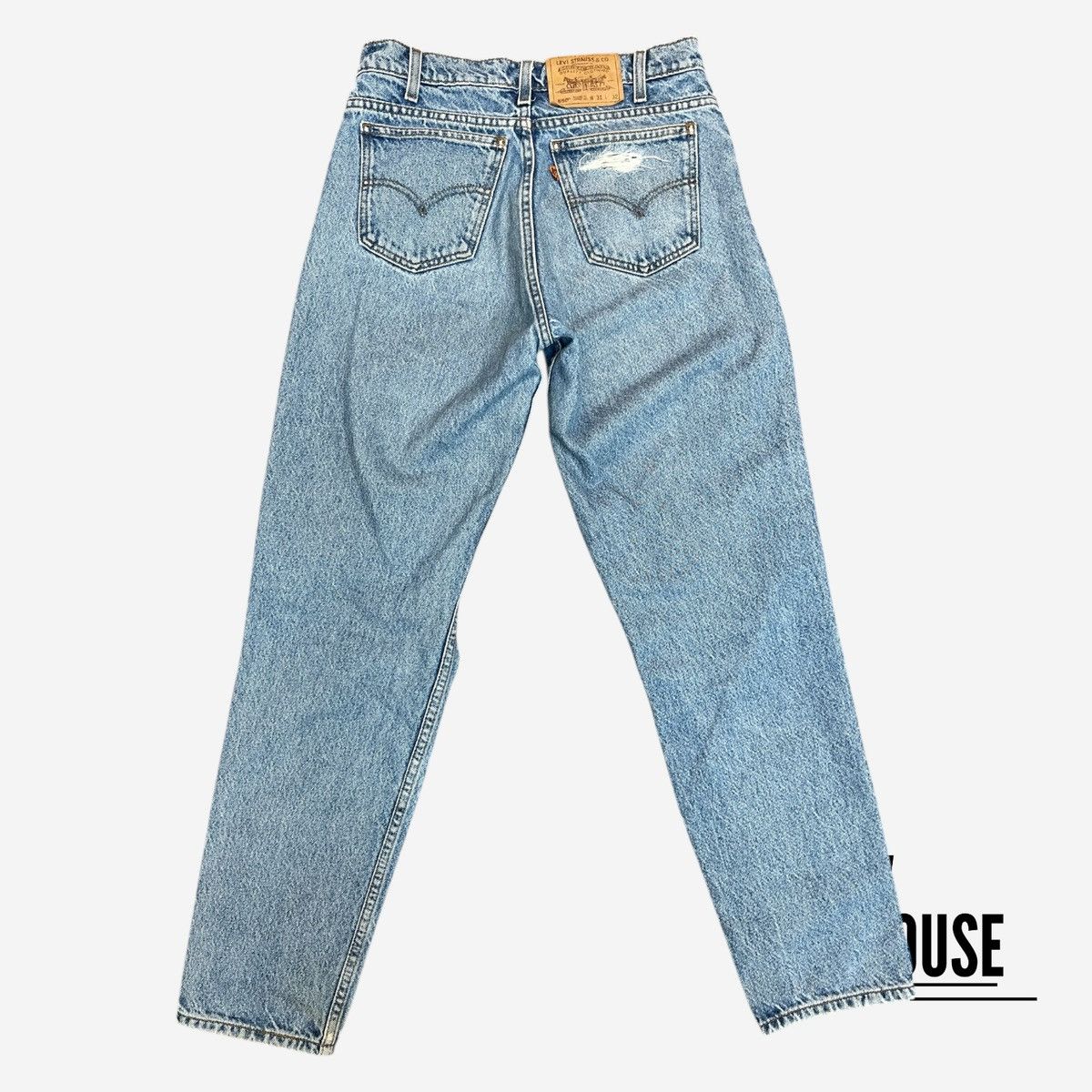 Levi's Vintage Clothing Levi Strauss & Co Orange Tab 550’s in Blue Wash Size US 31 - 5 Thumbnail
