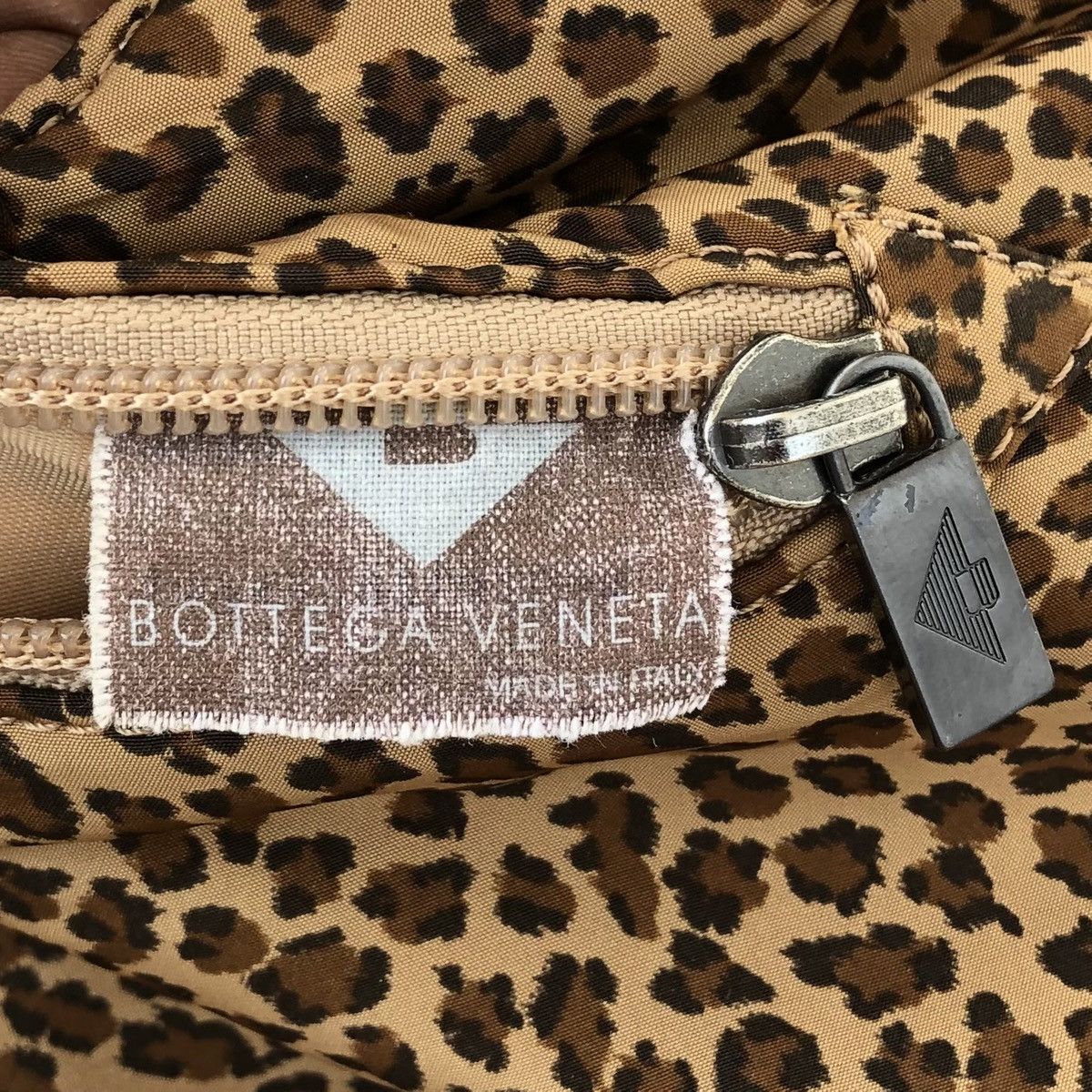 Bottega Veneta Vintage Bottega Veneta Leopard Print Tote Bag Size ONE SIZE - 11 Thumbnail