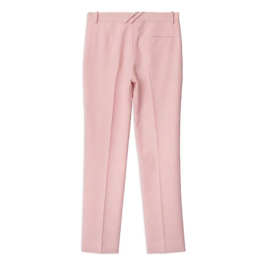 Burberry o1w1db10426 Straight Leg Trousers in Pink Size 28" / US 6 / IT 42 - 2 Thumbnail