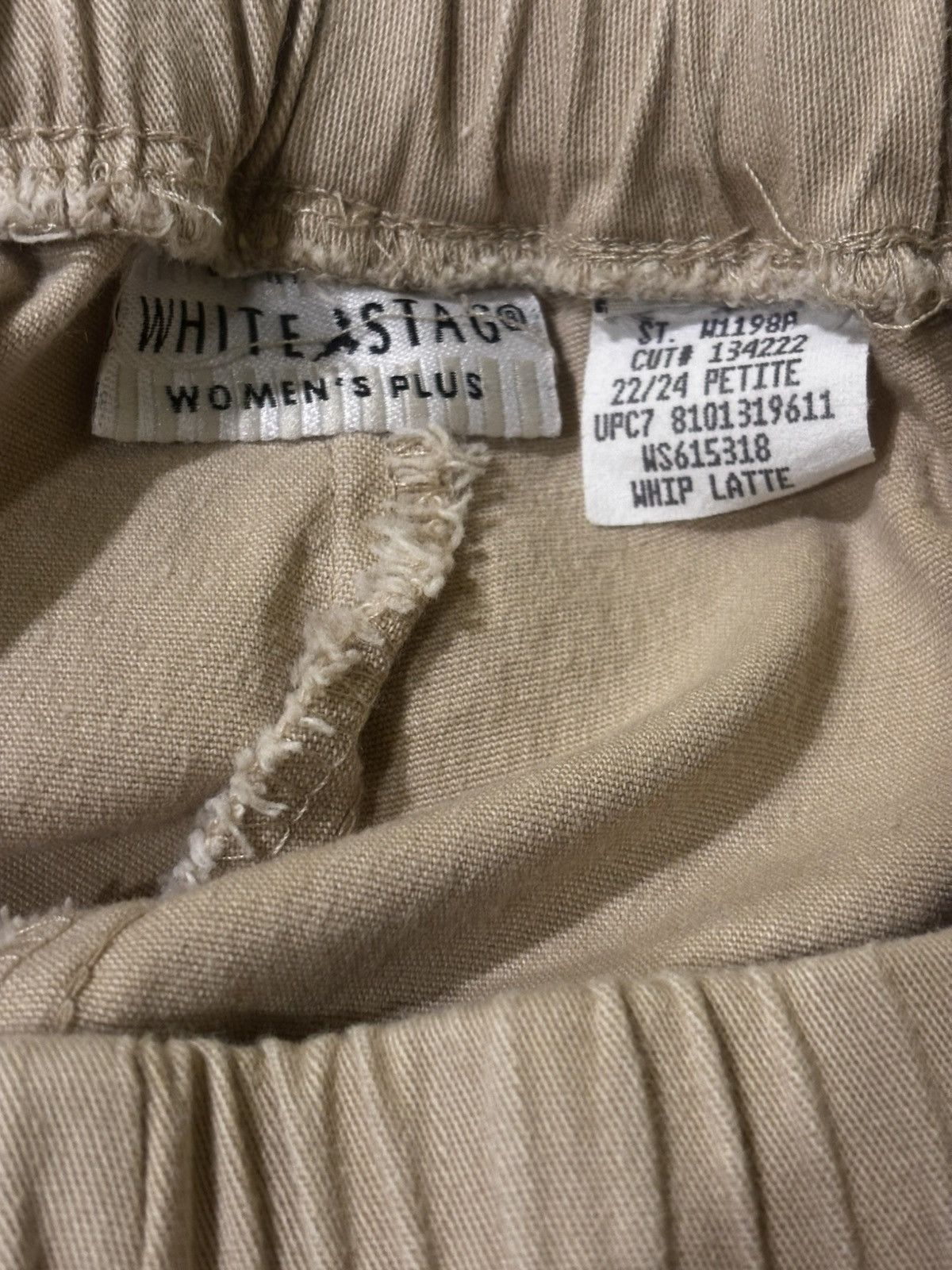Other Women’s beige cotton chino pants1646 Size 40" / US 18 - 5 Thumbnail