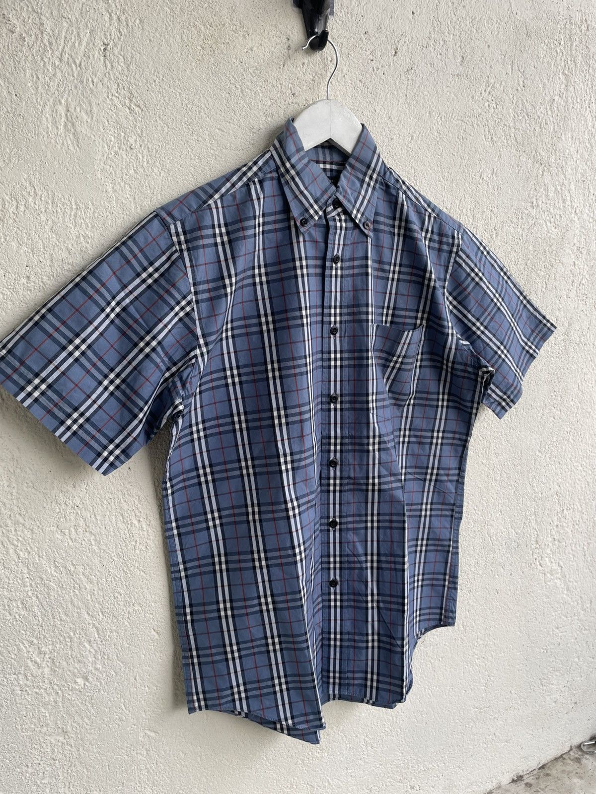 Burberry 2000s Burberry Plaid Shirt Novacheck Hysteric Japan YSL y’s Size US L / EU 52-54 / 3 - 4 Thumbnail