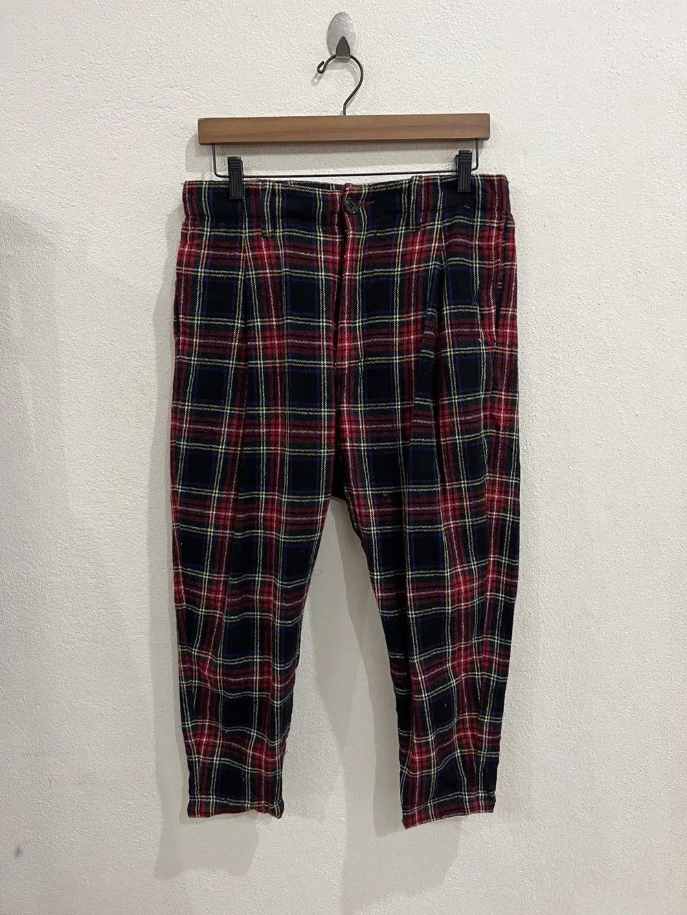 Seditionaries Japanese Brand RNA Punk Rock Style 3 quarter Wool Pant Size US 32 / EU 48 - 2 Thumbnail
