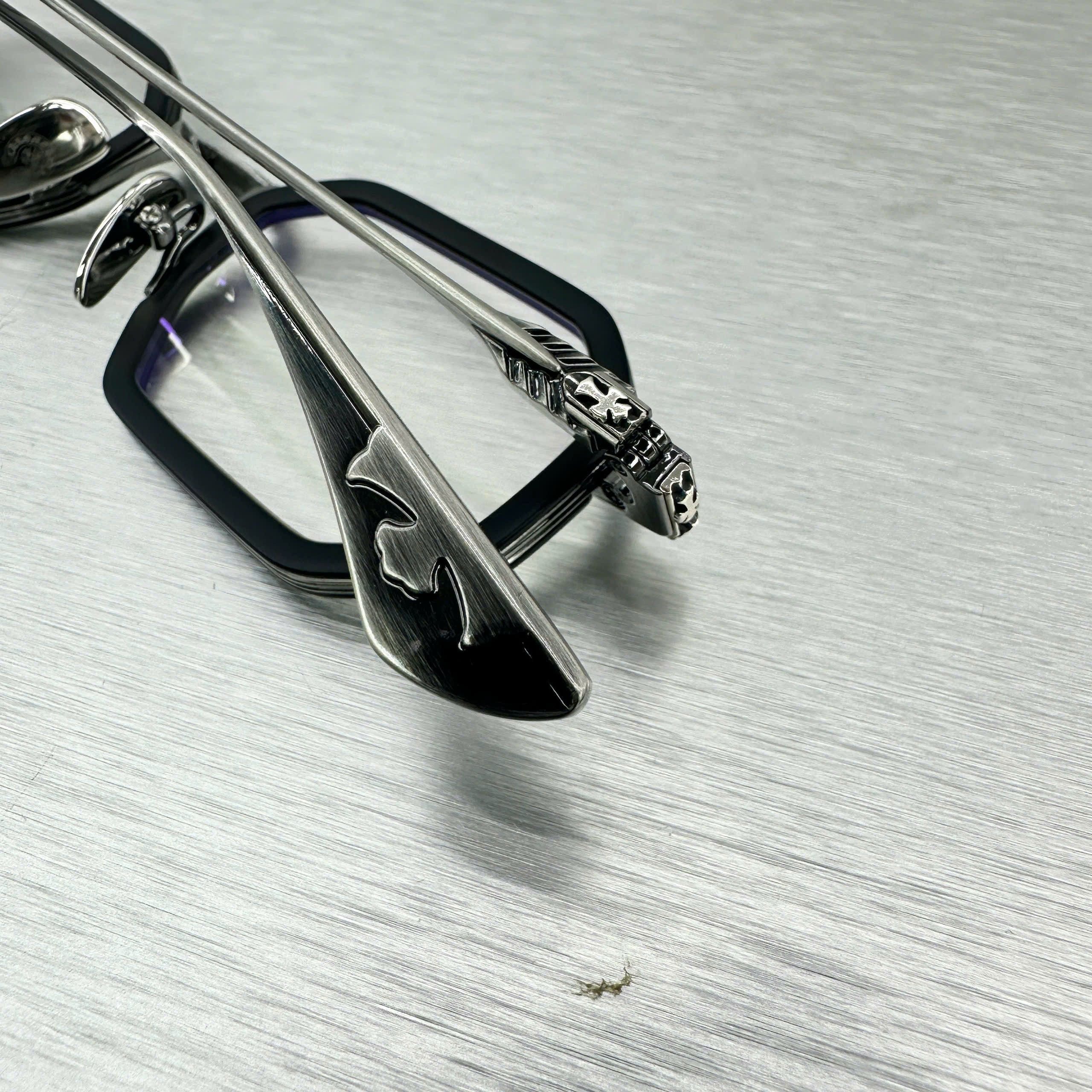 Chrome Hearts CHROME HEARTS STYLIDA MATTE BLACK/PEWTER Size ONE SIZE - 3 Thumbnail