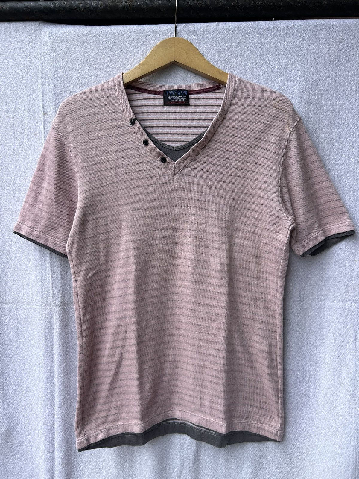 Hysteric Glamour NCFM - Nicole Club For Men Striped Shirt Size US M / EU 48-50 / 2 - 1 Thumbnail