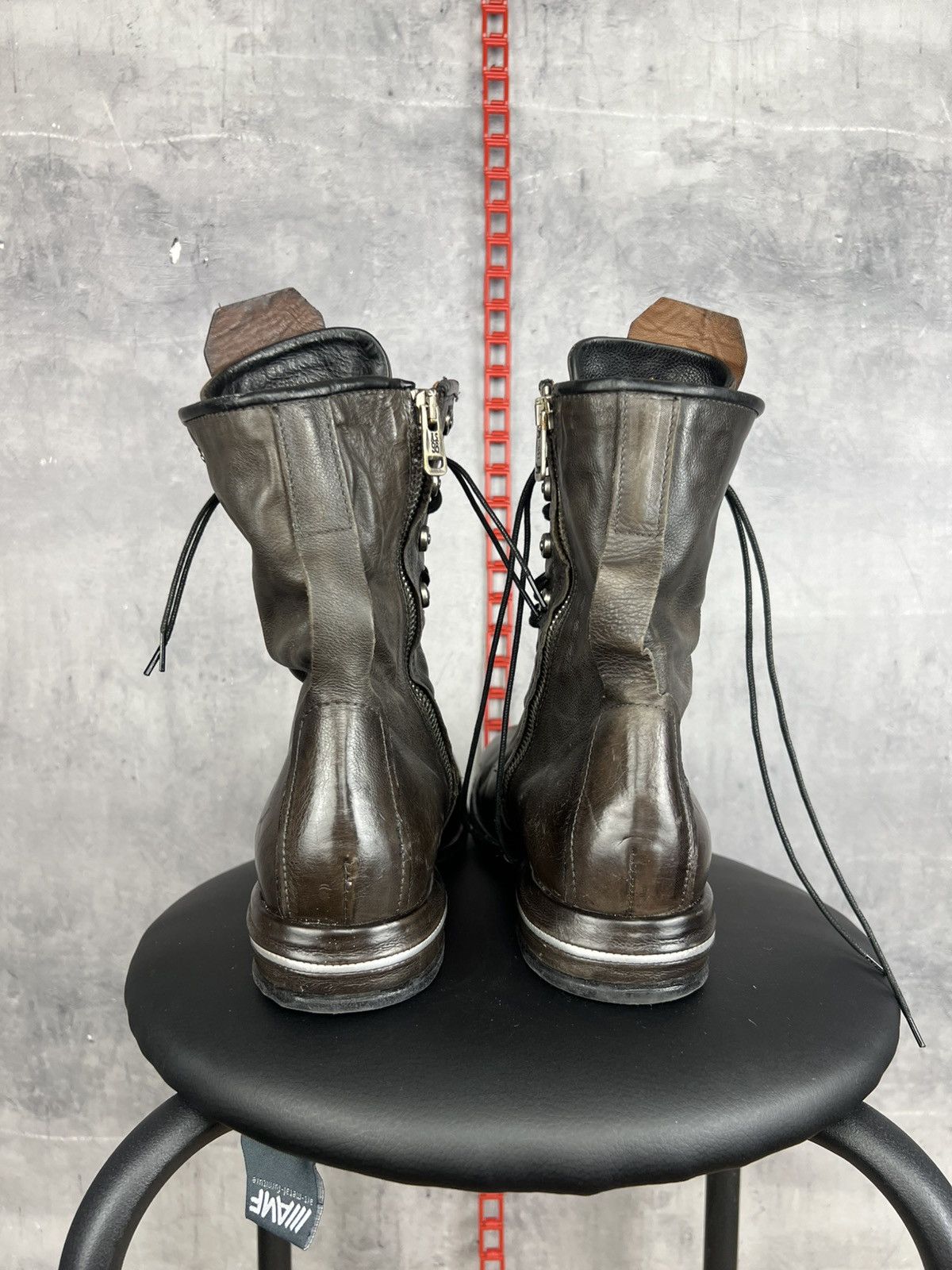 A.S.98 A.S 98 Airstep Brown Leather Boots Size EU41 Size US 11 / IT 41 - 13 Thumbnail