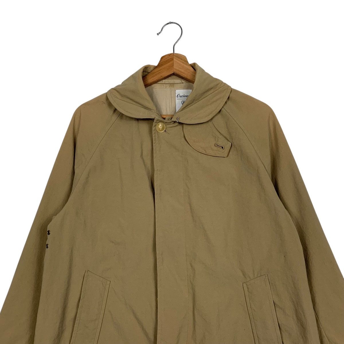 Japanese Brand Orcival Nylon Trench Coat Size US M / EU 48-50 / 2 - 2 Thumbnail