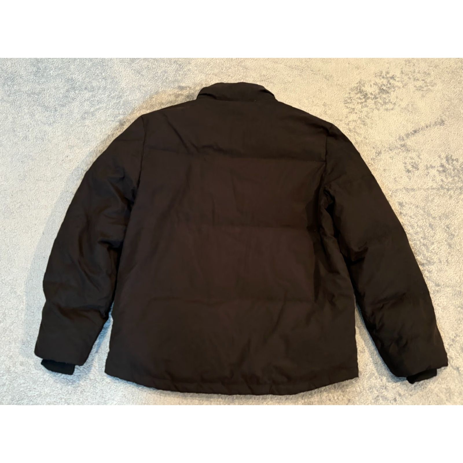 Vintage Black Brown 1826 Puffer Jacket Mens Medium Black Coat Full Zip Pockets Size US M / EU 48-50 / 2 - 5 Thumbnail