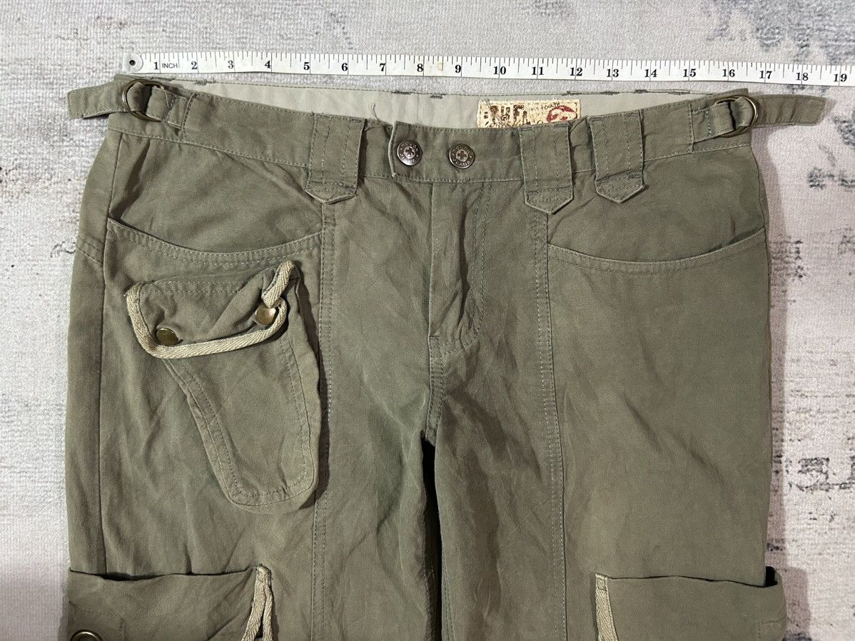 PPFM × Tornado Mart 2000s Military Tough Jeans Multi Cargo Pants Size US 32 / EU 48 - 8 Thumbnail