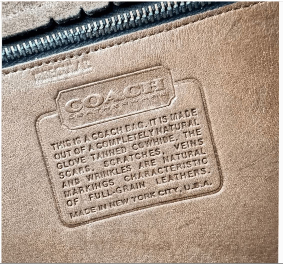 Coach Coach NYC Vintage Brown Leather Messenger Crossbody Bag USA Size ONE SIZE - 2 Thumbnail