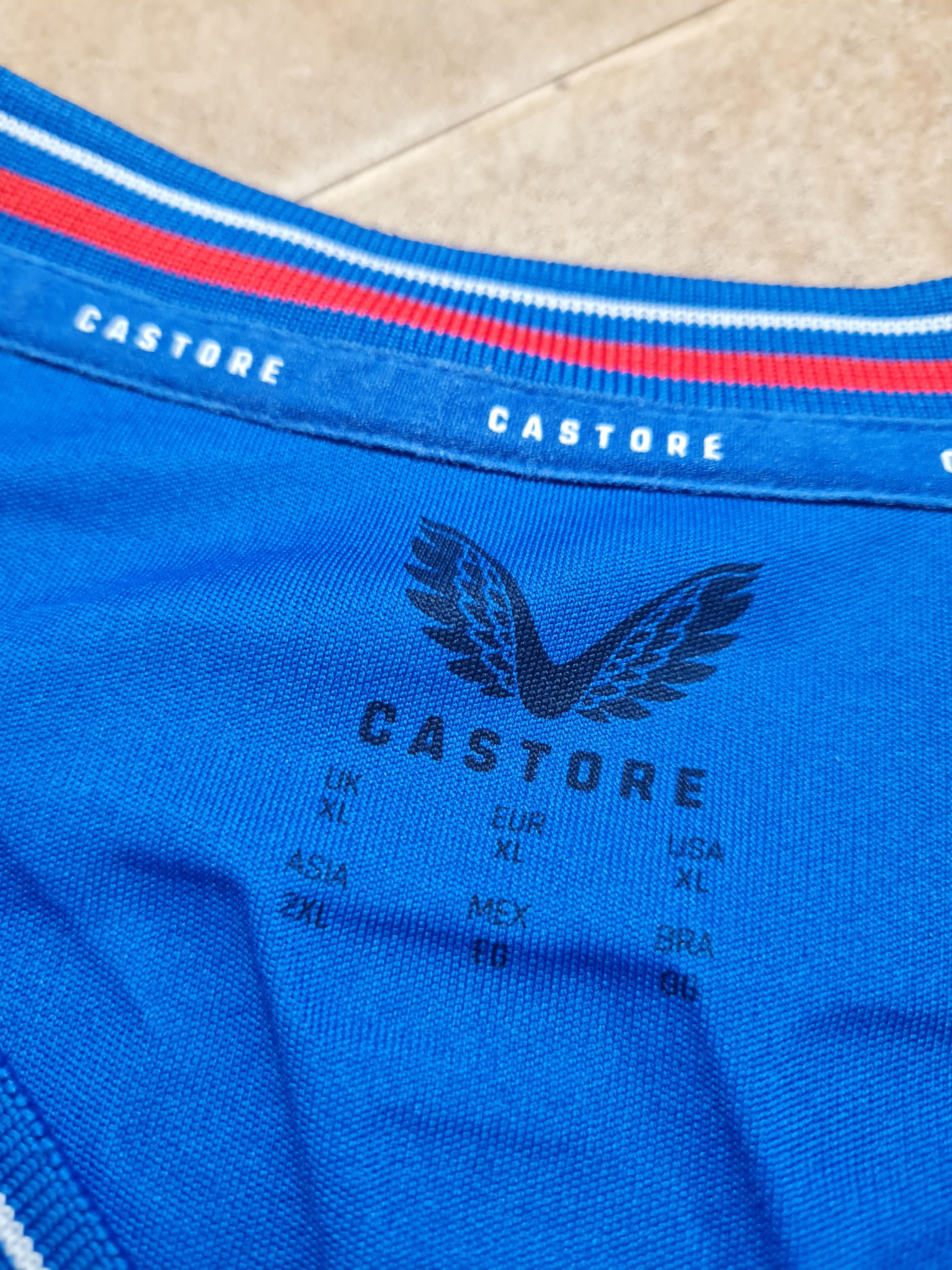 Castore JERSEY RANGERS 2023 2024 HOME SHIRT SOCCER GLASGOW SCOTLAND Size US XL / EU 56 / 4 - 6 Thumbnail
