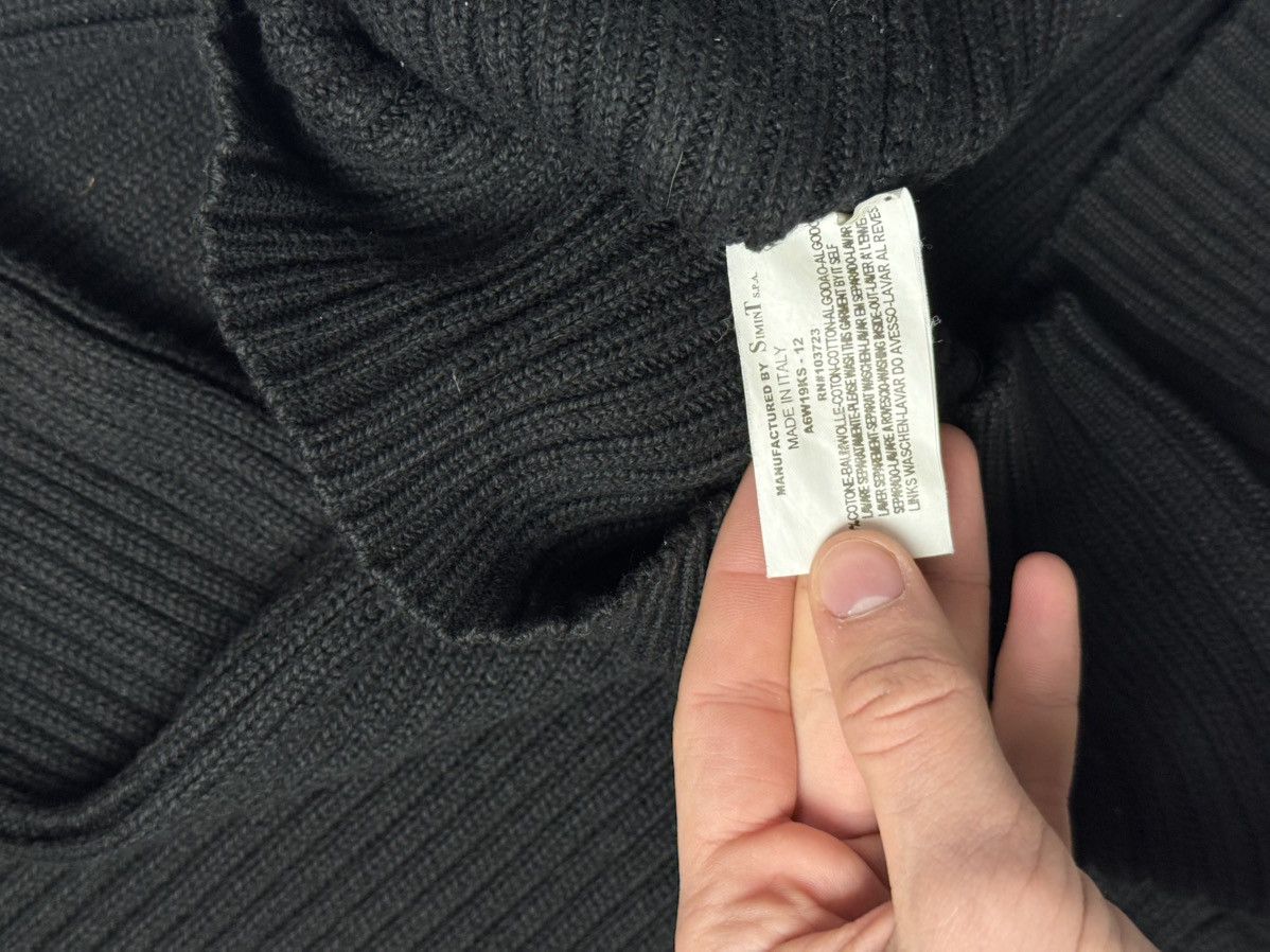 Armani × Vintage Vintage Armani Turtleneck Sweater Black Men’s L Knit Size US L / EU 52-54 / 3 - 9 Thumbnail