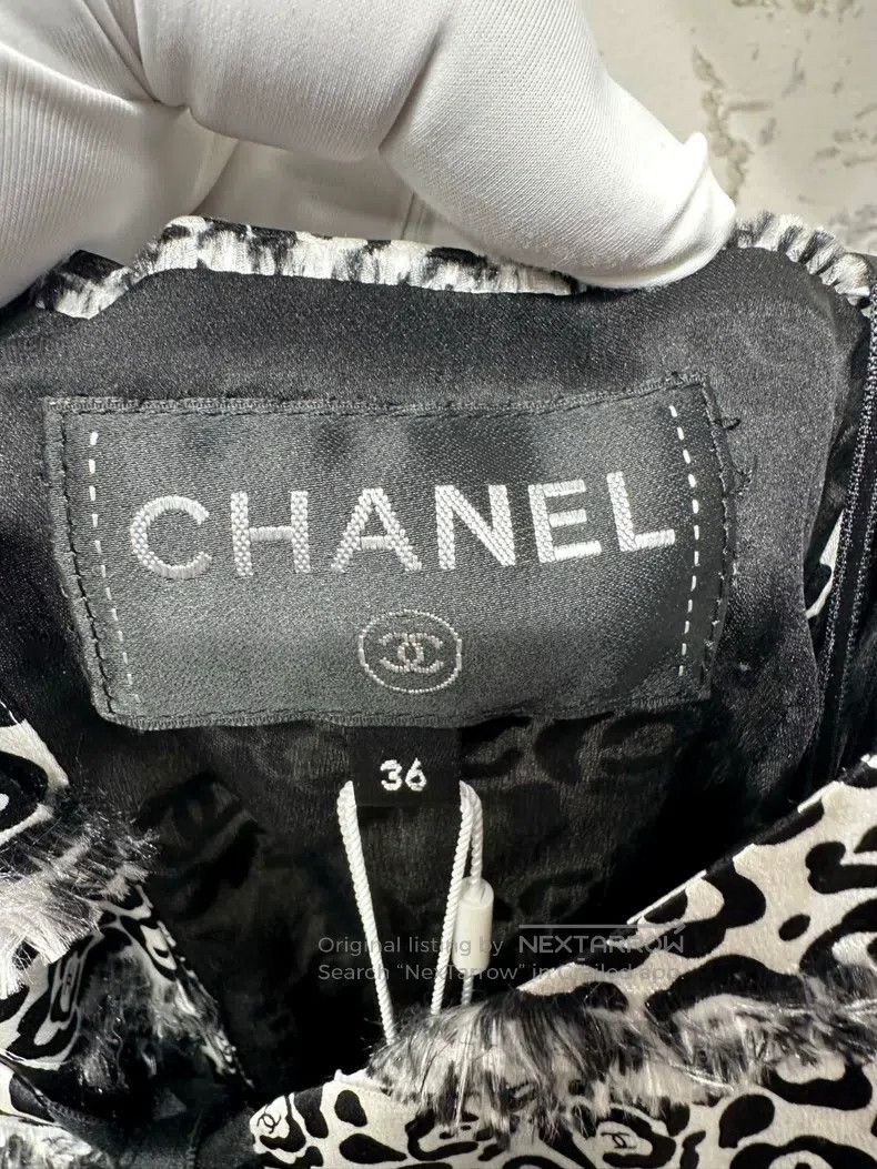 Chanel Chanel 22 Spring and Summer Preview Series Leopard Logo Bo Size XS / US 0-2 / IT 36-38 - 4 Thumbnail