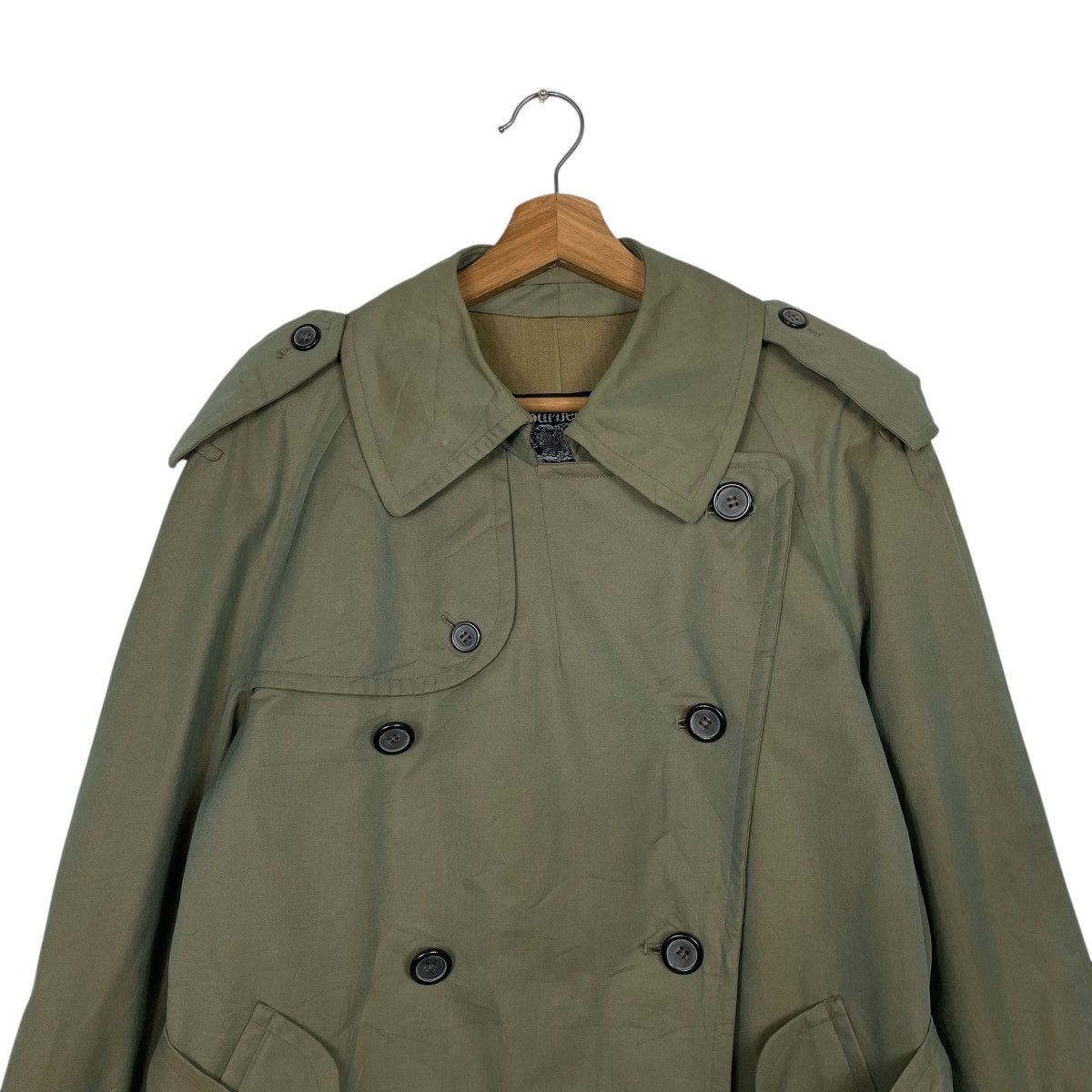 Burberry Burberrys Nova Check Double Breasted Trenchcoat Size US S / EU 44-46 / 1 - 3 Thumbnail