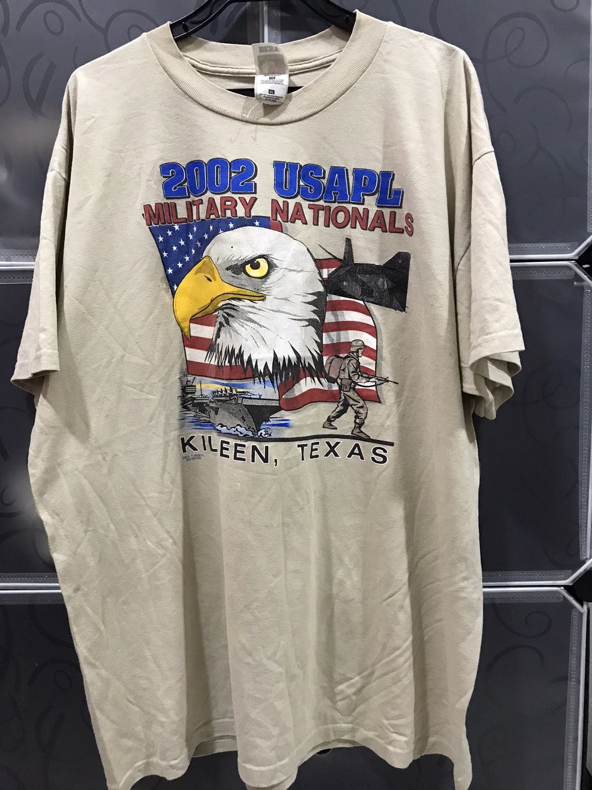 Fruit Of The Loom × Vintage Vintage U.S Army Power Lifting Size US XL / EU 56 / 4 - 1 Thumbnail