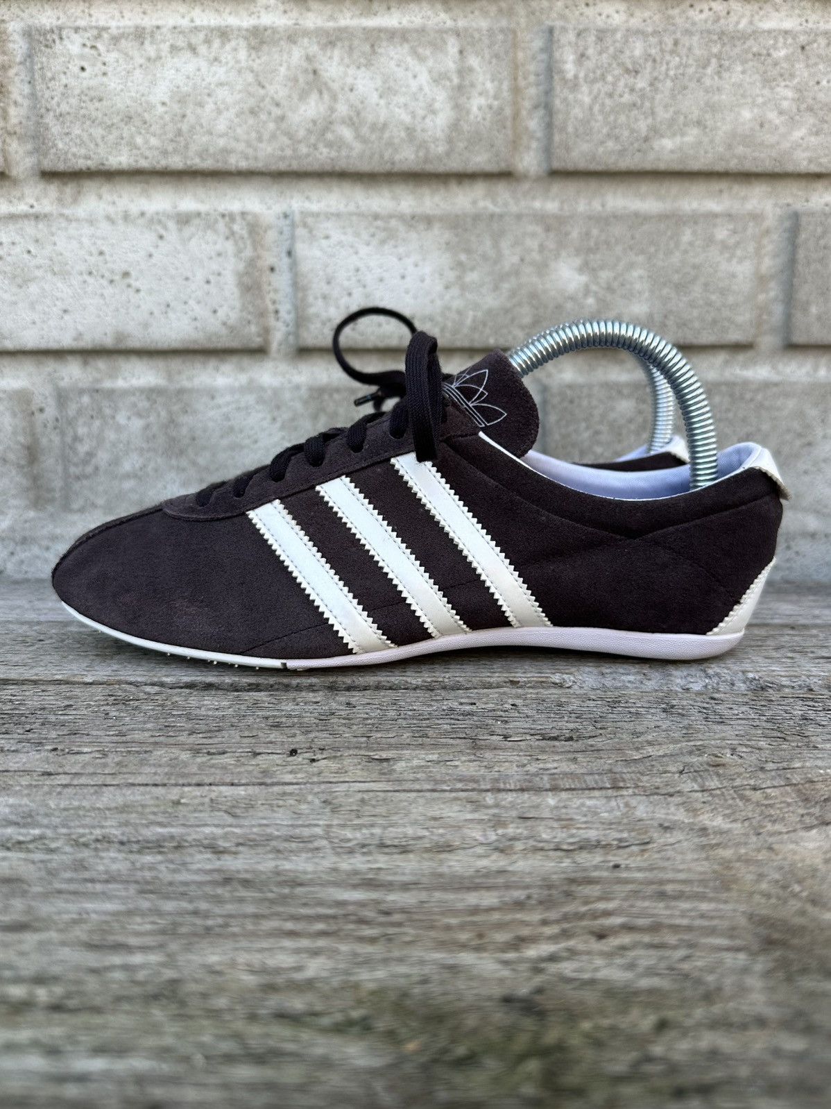 Adidas × Vintage New Brown Suede Rare Sneakers Adidas Originals 00s Sneakers Size 38 Size US 6.5 / IT 36.5 - 3 Thumbnail