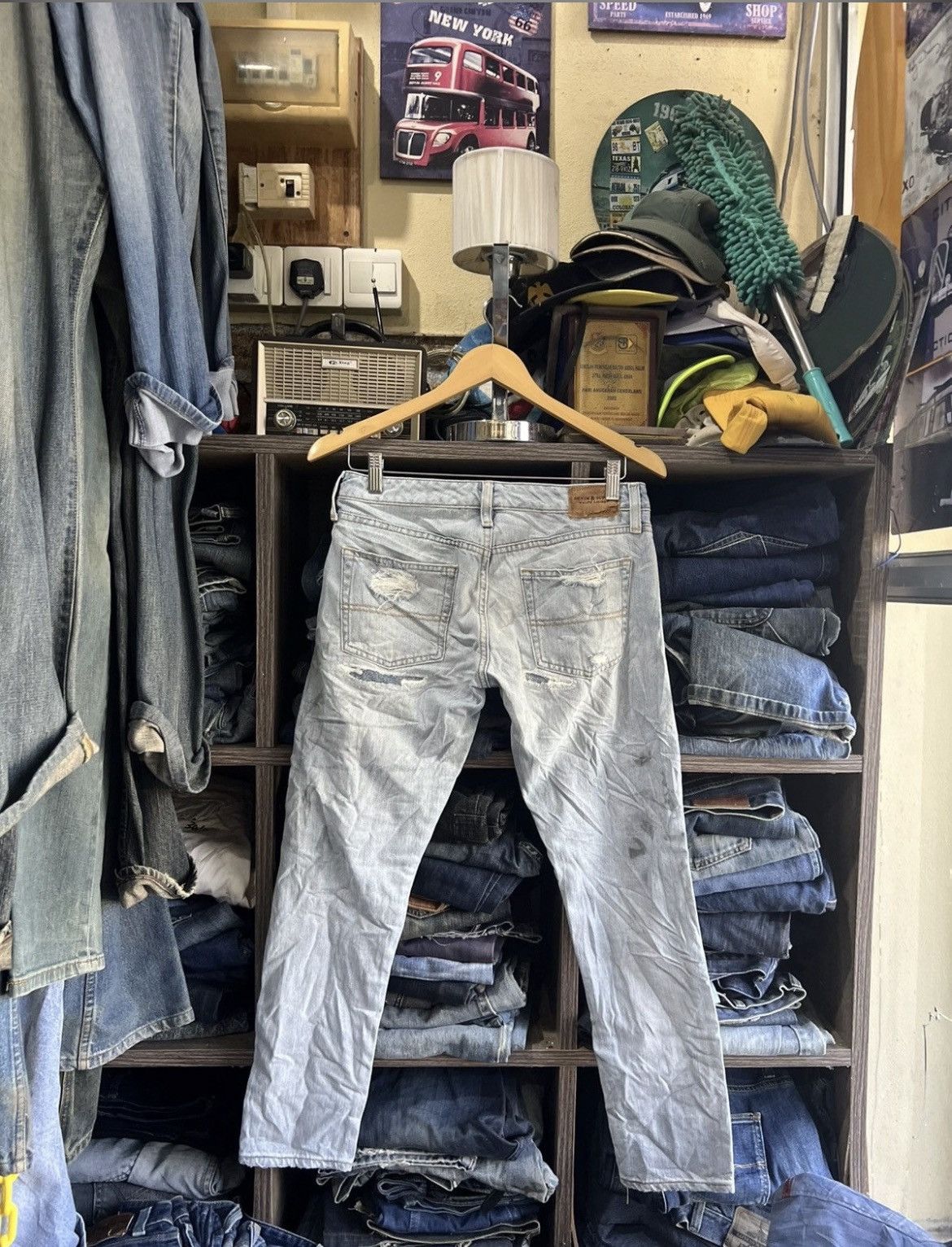 Denim & Supply Ralph Lauren 🔥Denim & Supply Ralph Lauren Distressed Denim Size 29" - 3 Thumbnail