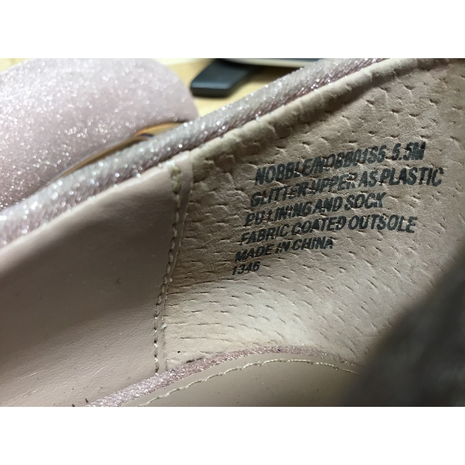 Betsey Johnson Betsey Johnson Nobble Women 5.5 Purple Glitter Slip-On Pumps Size US 5.5 / IT 35.5 - 7 Thumbnail