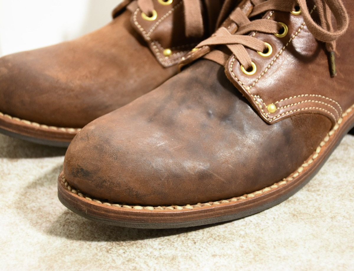 Visvim Visvim 19ss Brigadier Boots Folk（horsehdie），M10.5 Brown Size US 10.5 / EU 43-44 - 2 Thumbnail