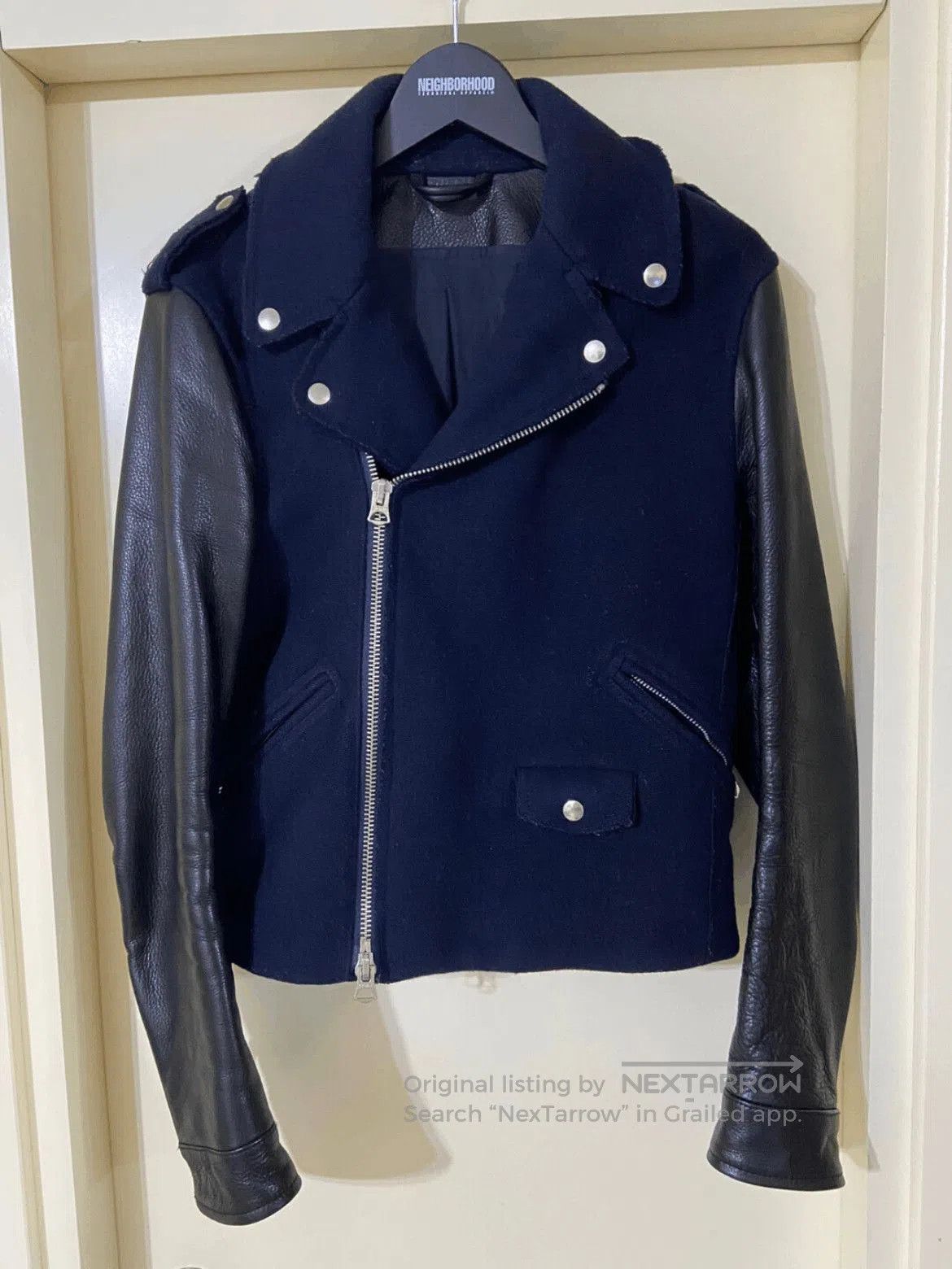 Acne Studios Sz 46 Acne Studios Leather Sleeves Jacket. Size US S / EU 44-46 / 1 - 1 Thumbnail